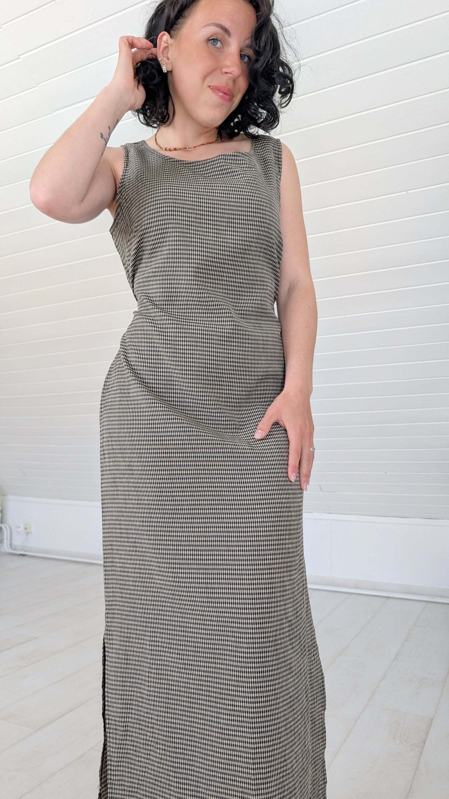 Robe maxi 90s viscose 40-42