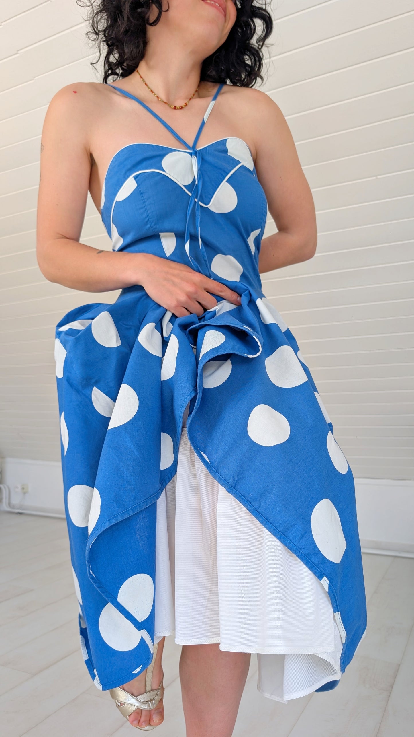 Robe 80s coton T40