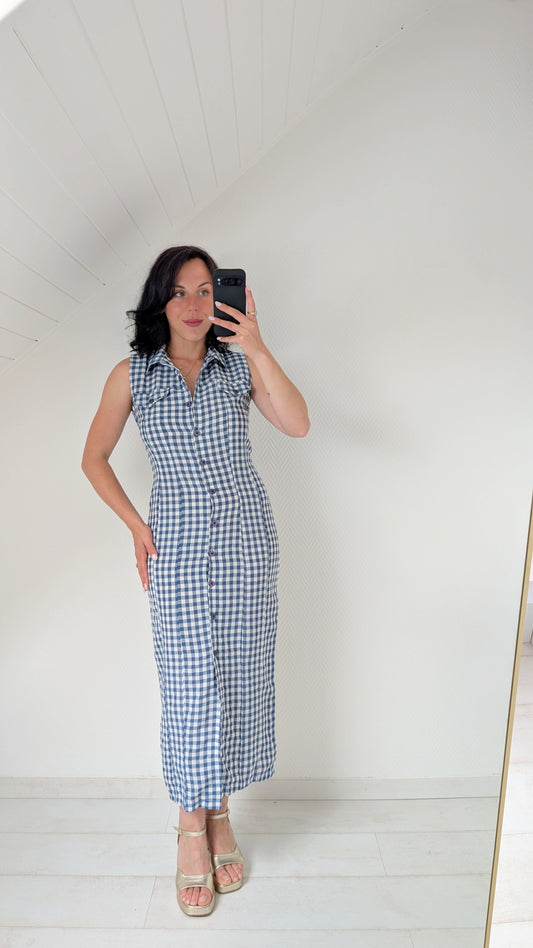 Robe maxi coton et viscose T36
