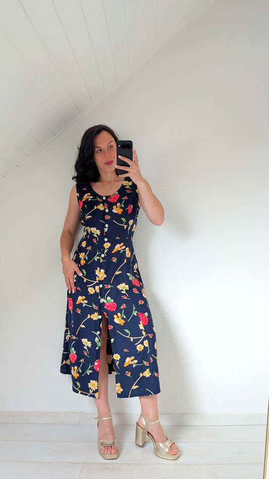 Robe 90s viscose T40-42