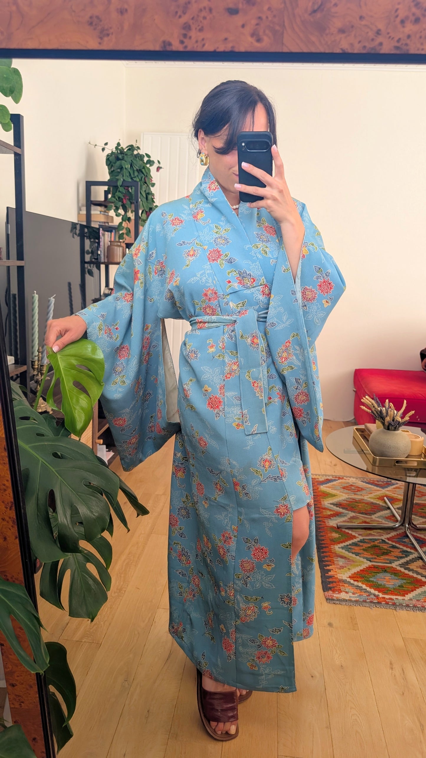 Kimono ancien en soie