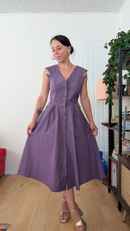 Robe coton 80s neuve T36