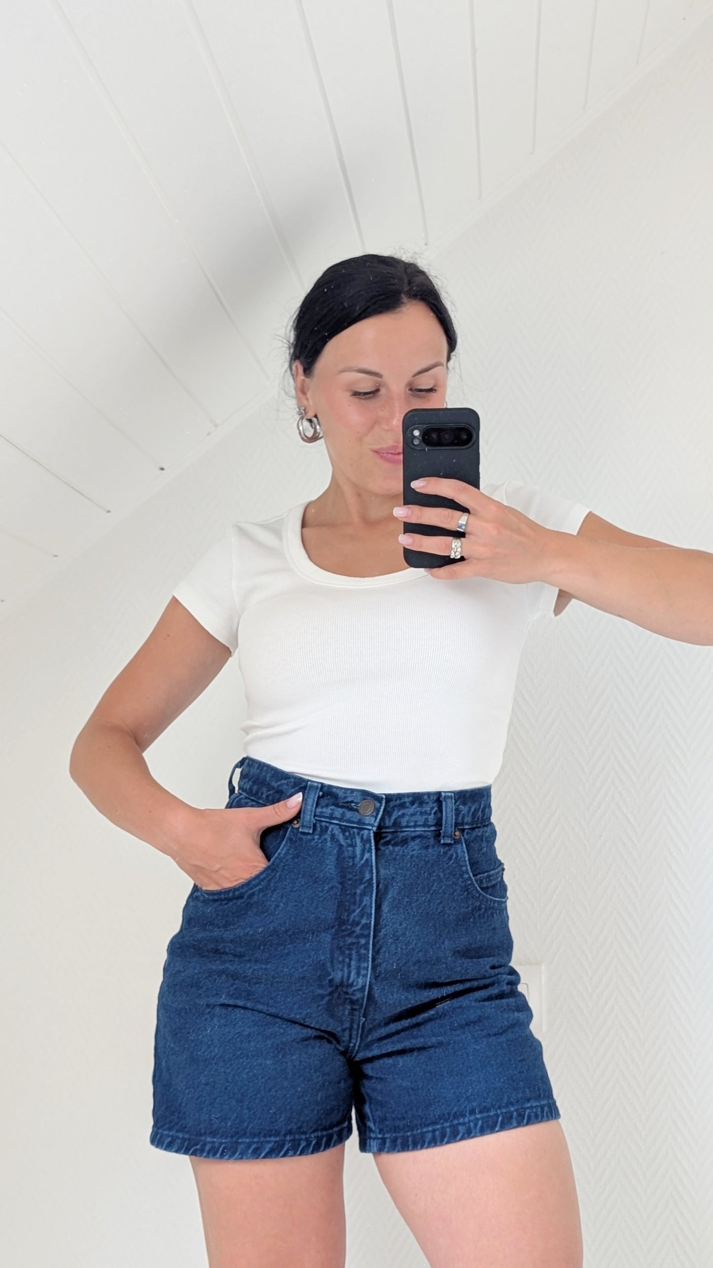 Short denim 90s T36