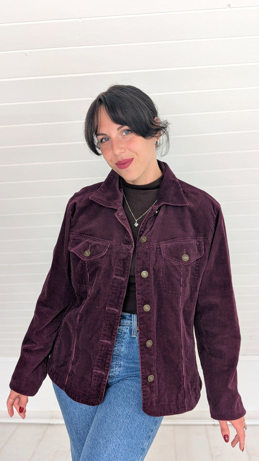 Veste/surchemise velours T40