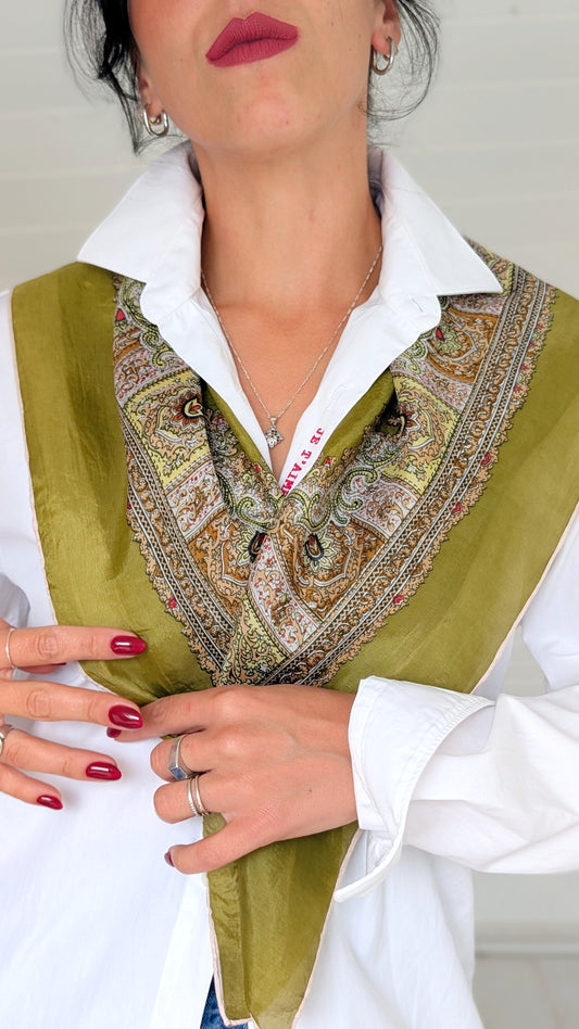 Foulard pure soie