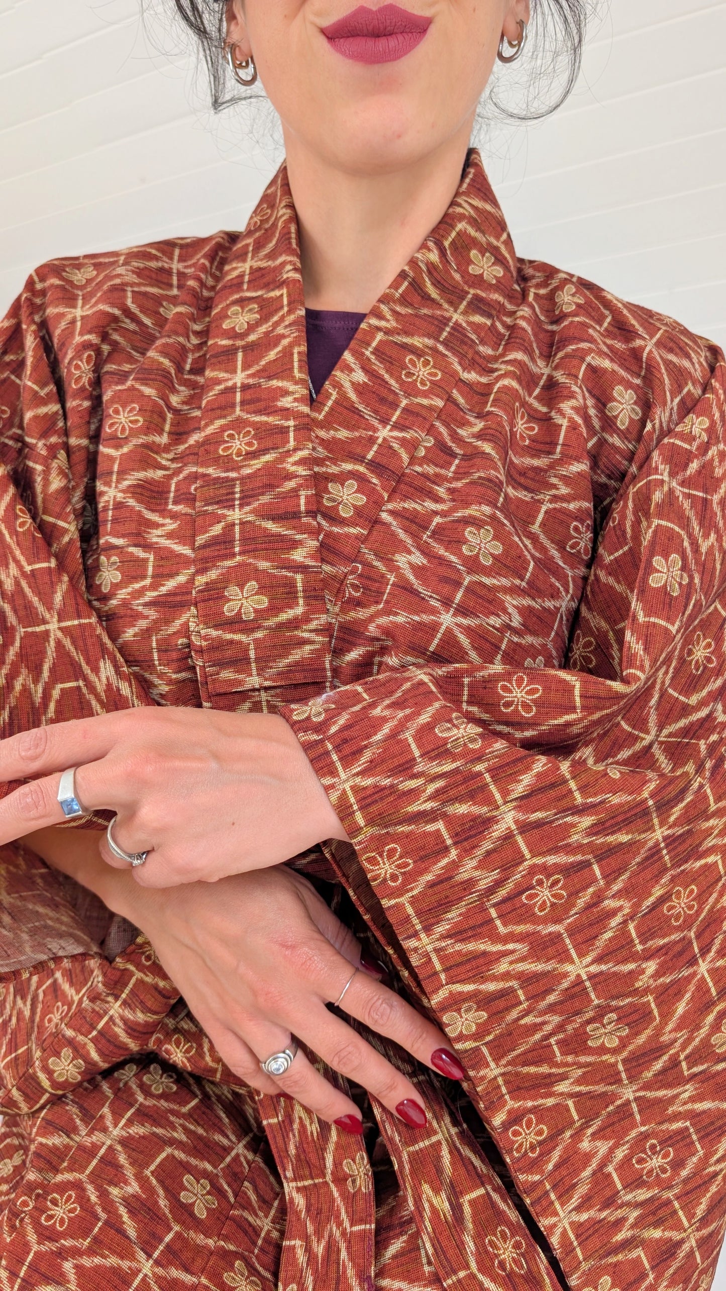 Kimono ancien laine