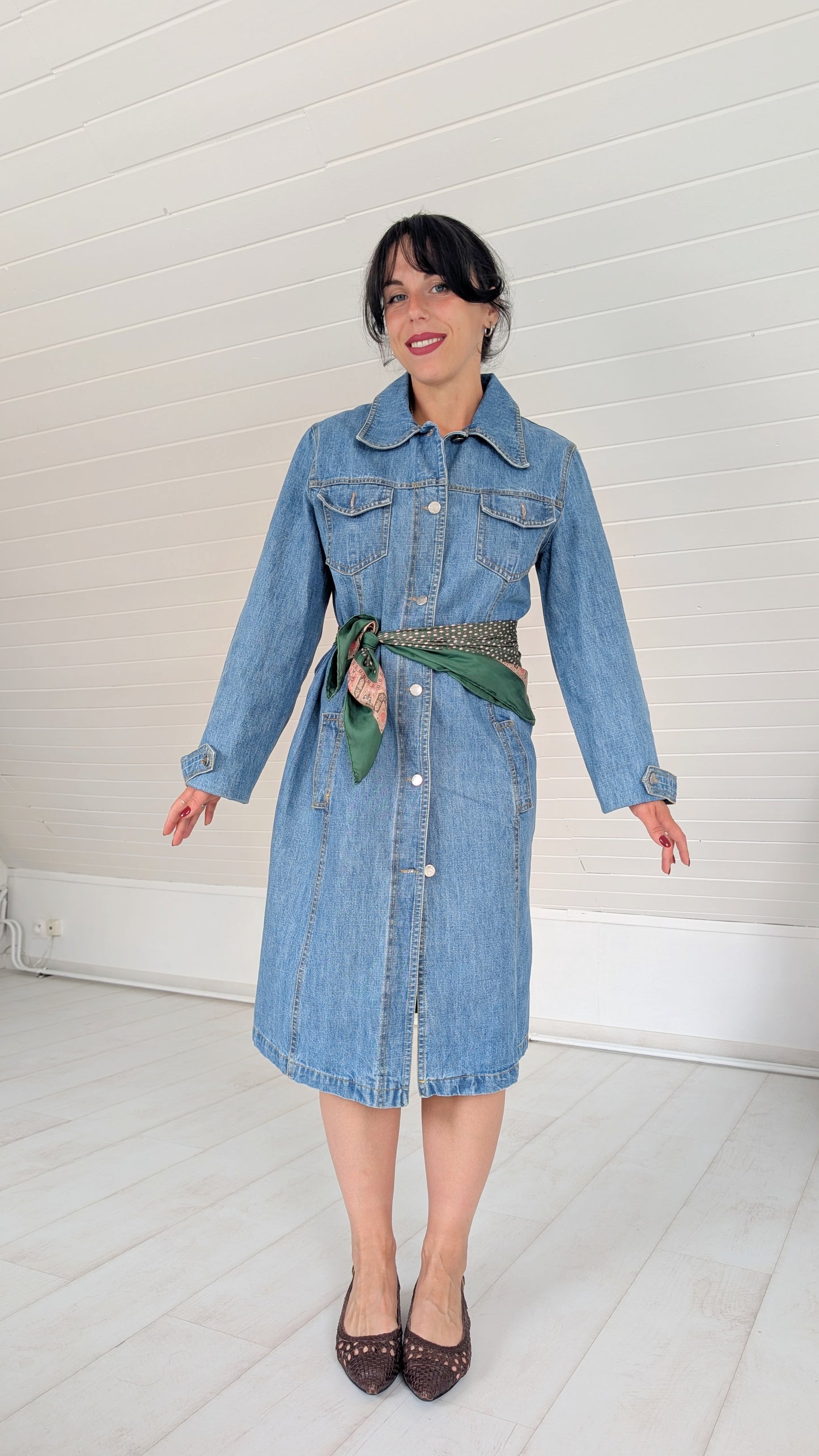 Robe denim T40