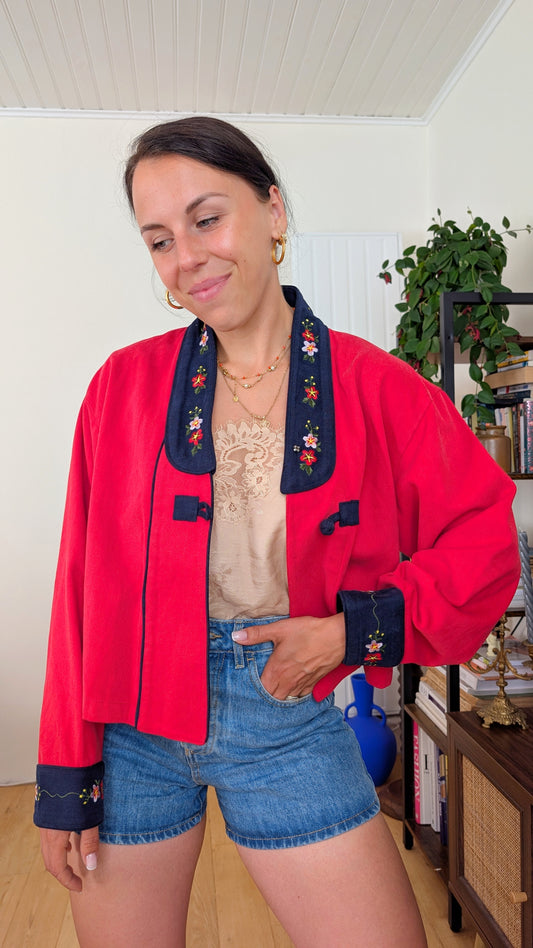 Veste courte coréenne coton T38/40/42