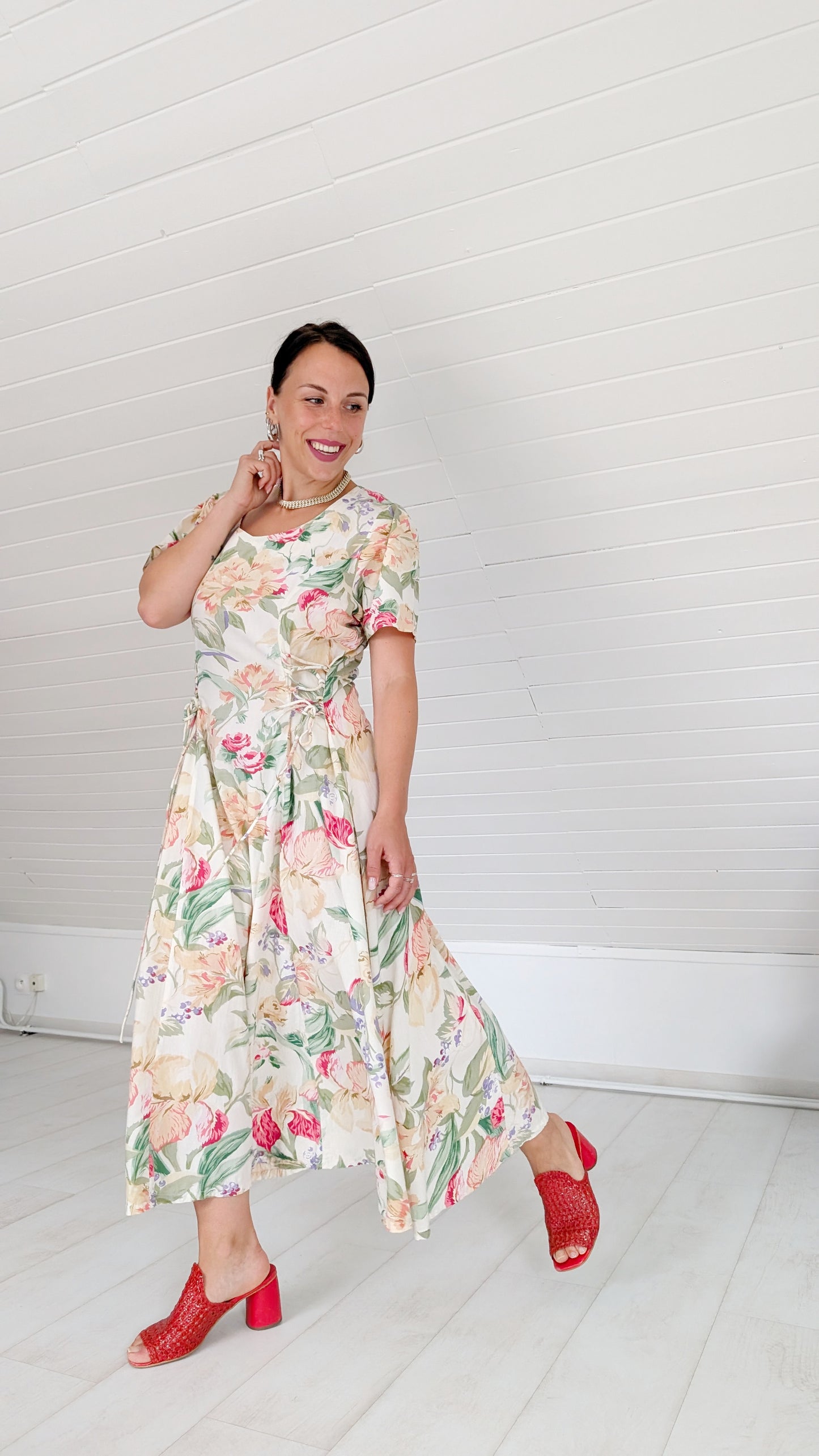 Robe coton maxi T40-42