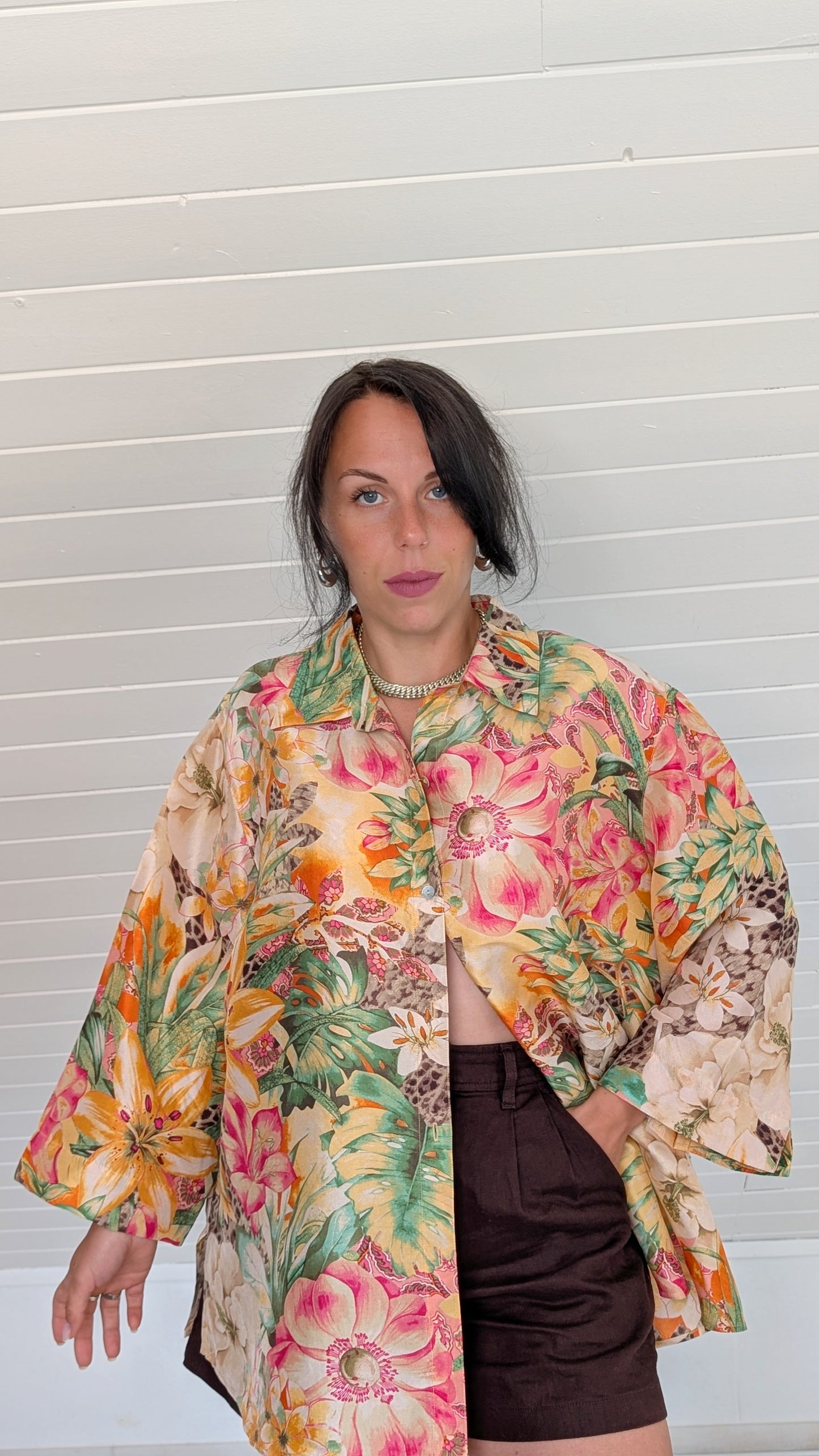 Blouse soie jusqu'au 44