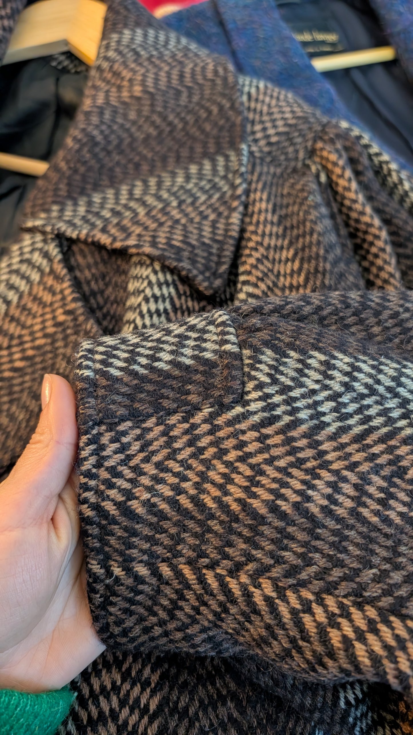 Manteau 1980 laine T38-40