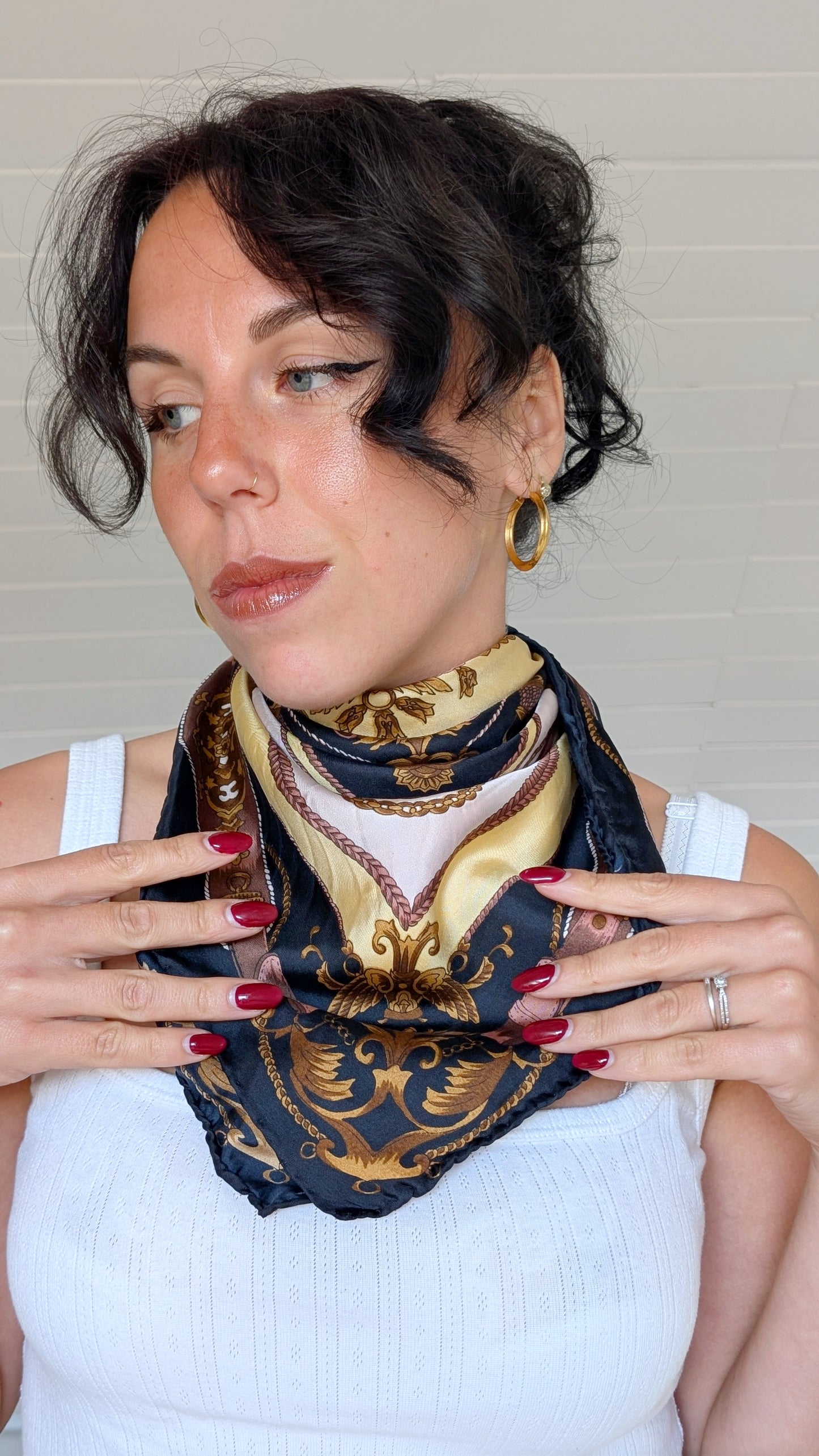 Foulard soie Carven