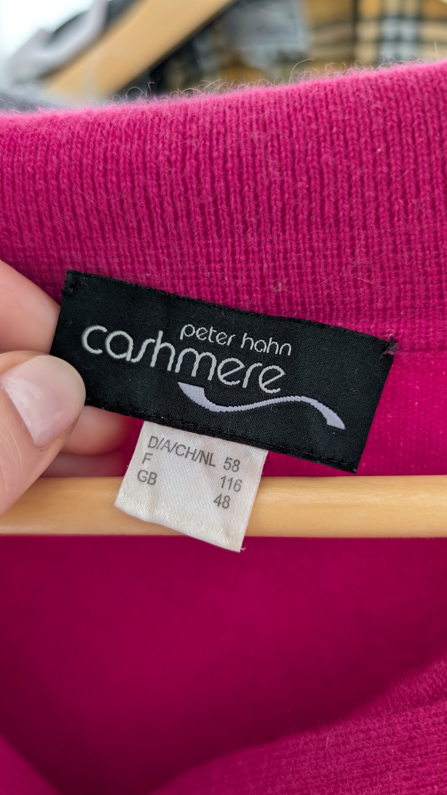 Pull ample cachemire jusqu'à un 46