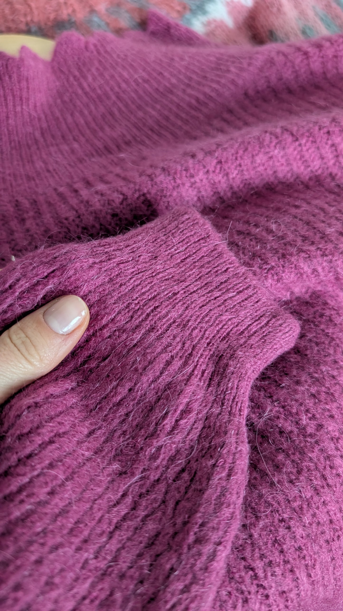 Pull laine et mohair du 34 au 42