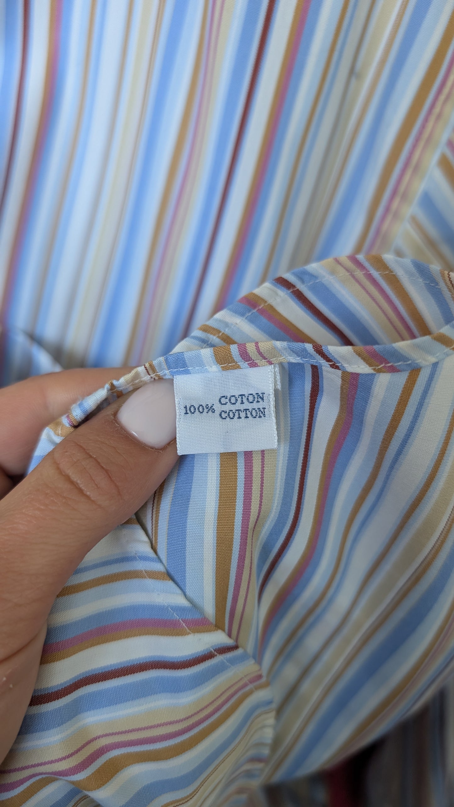 Chemise coton Alain Figaret T42-44