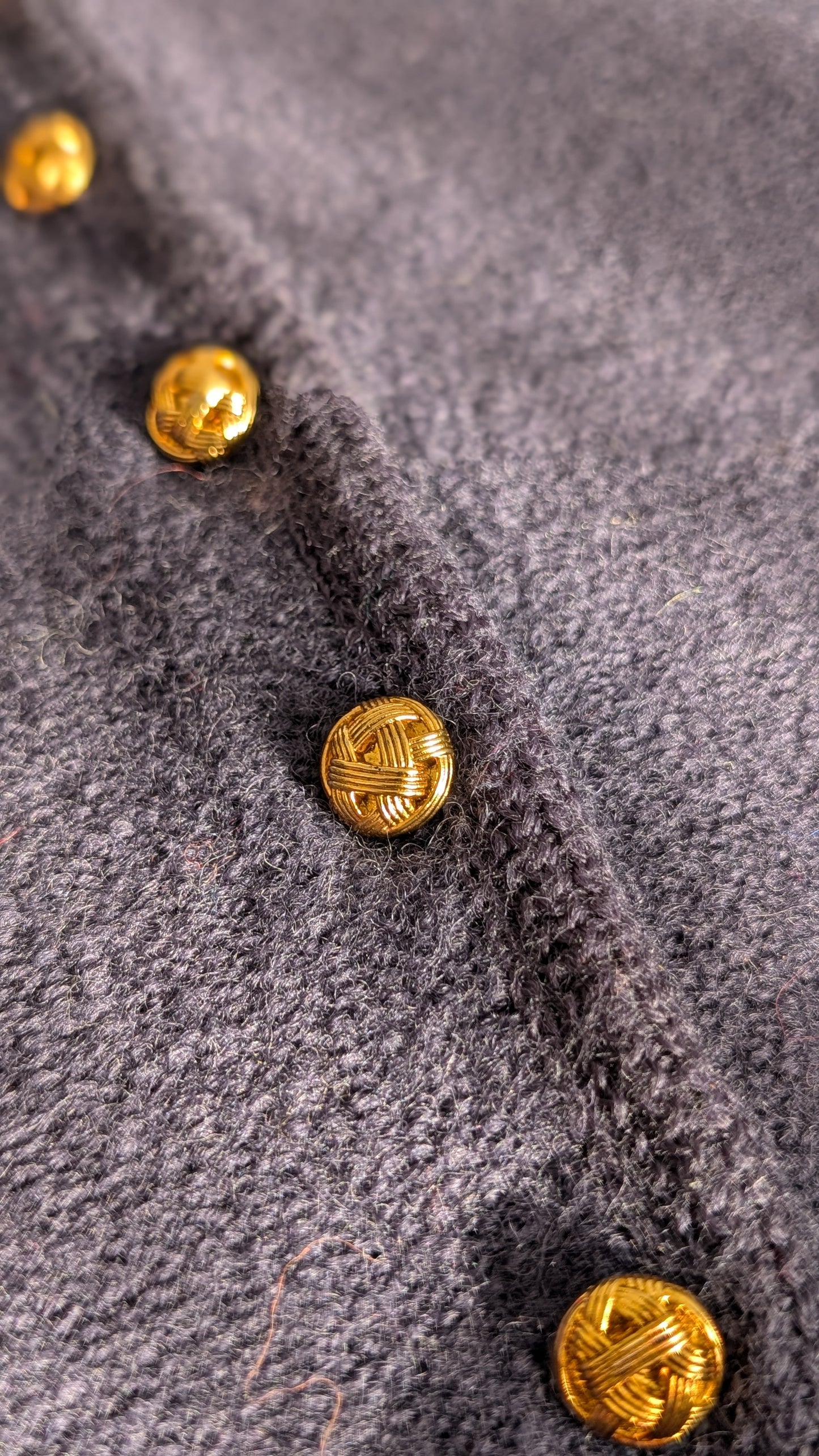 Cardigan pure laine 80s T36