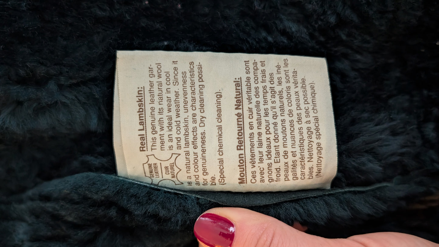 Veste peau lainée du 34 au 40