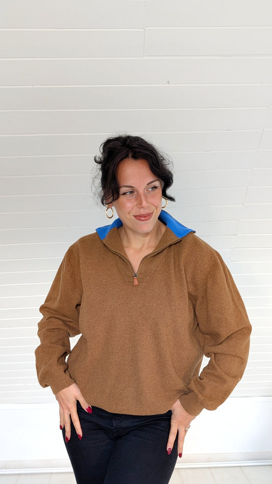 Pull laine et cachemire T40-42
