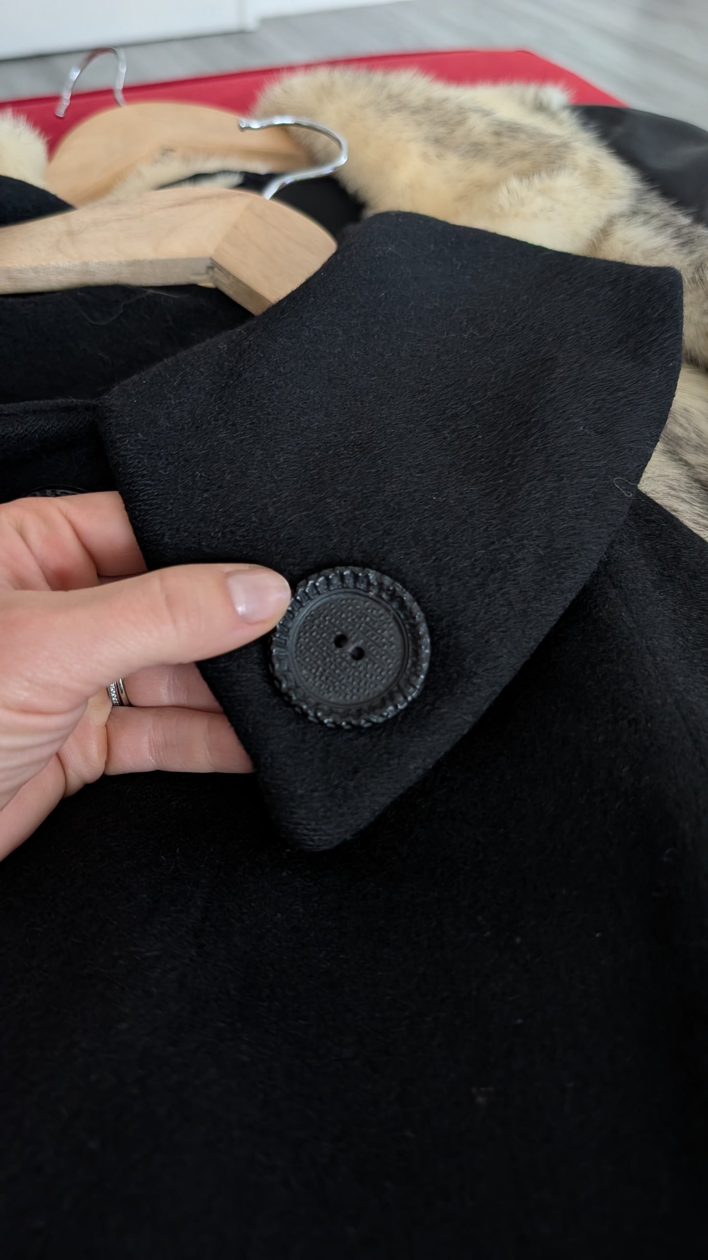 Manteau 60s laine et cachemire T36