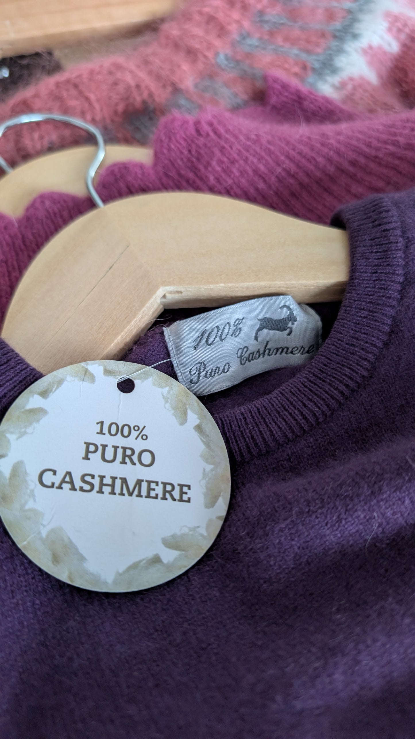 Pull pure cachemire neuf T36