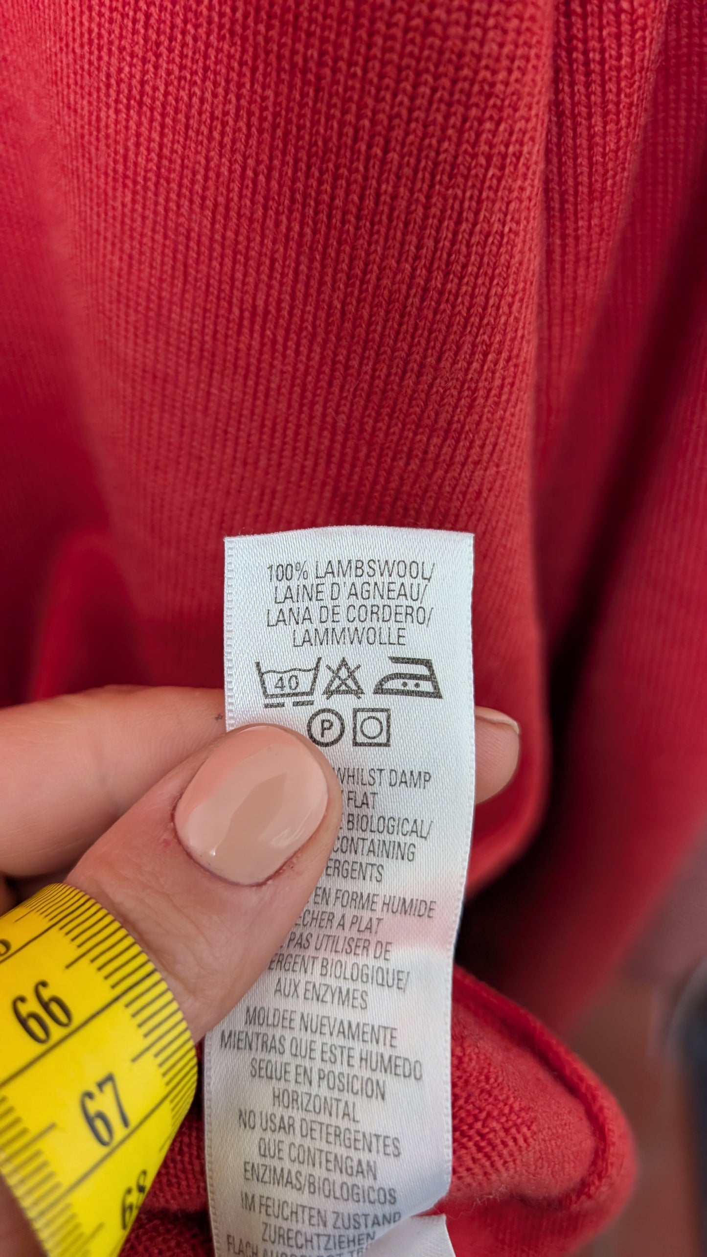 Pull en laine d'agneau T40-42