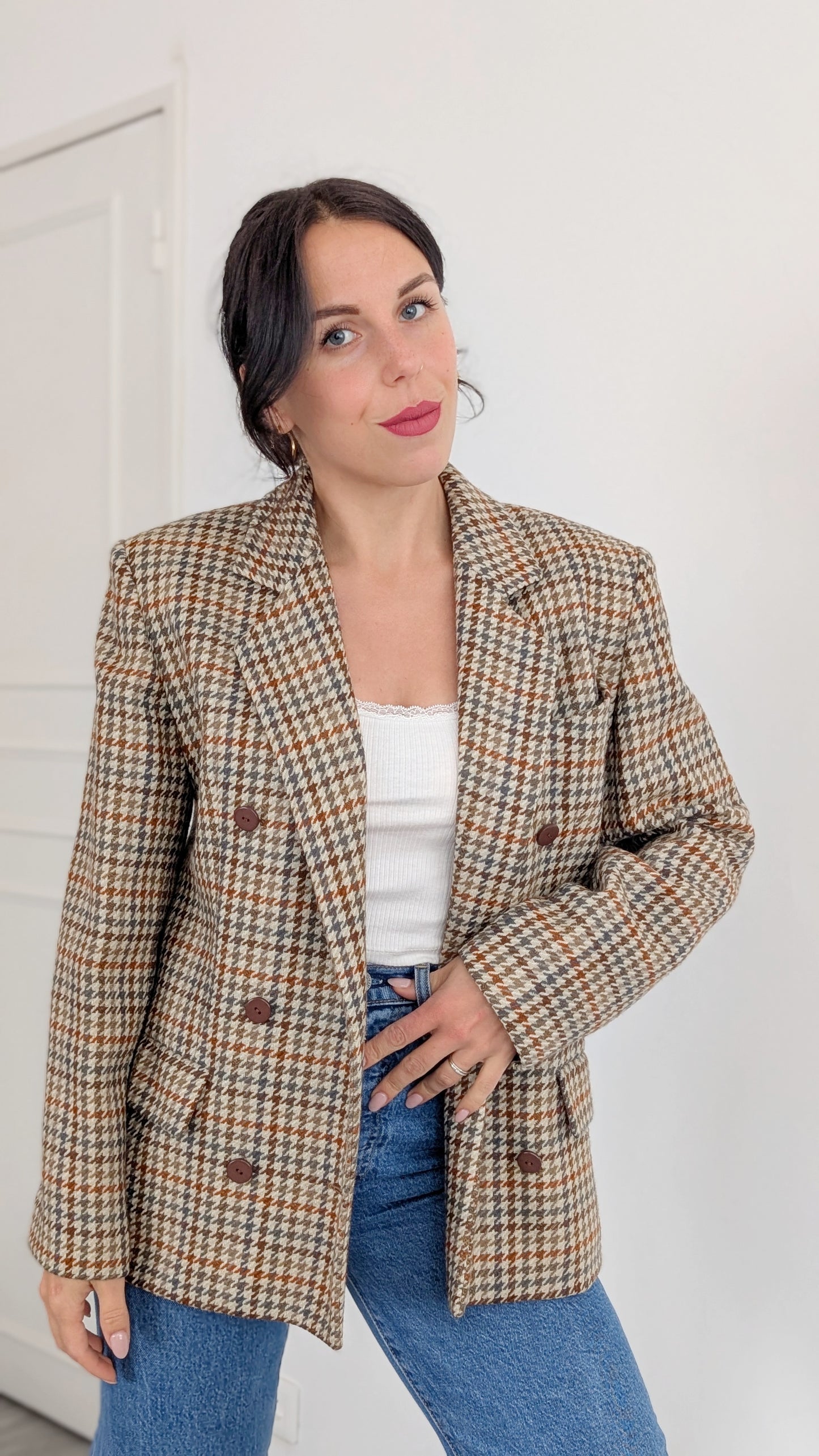 Blazer laine 80s T36-38