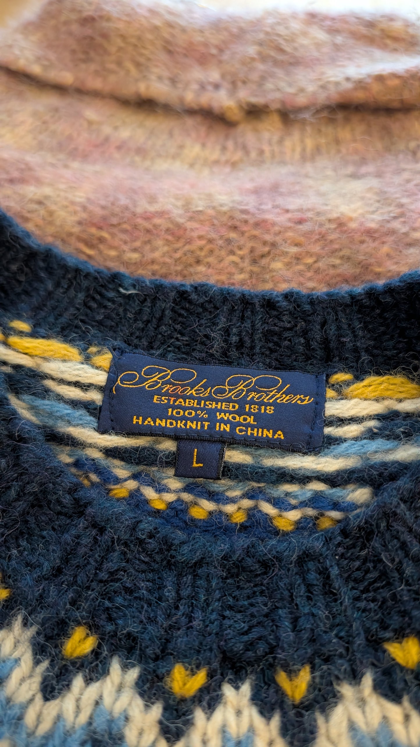 Pull islandais pure laine jusqu'à un 44