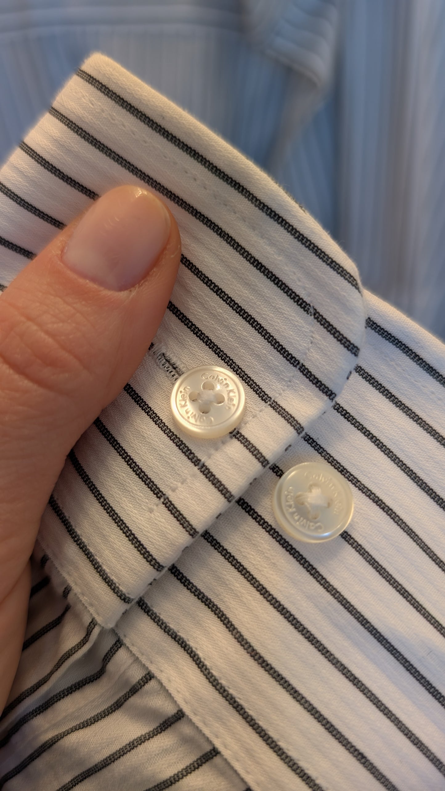 Chemise Calvin Klein oversize coton jusqu'à 46