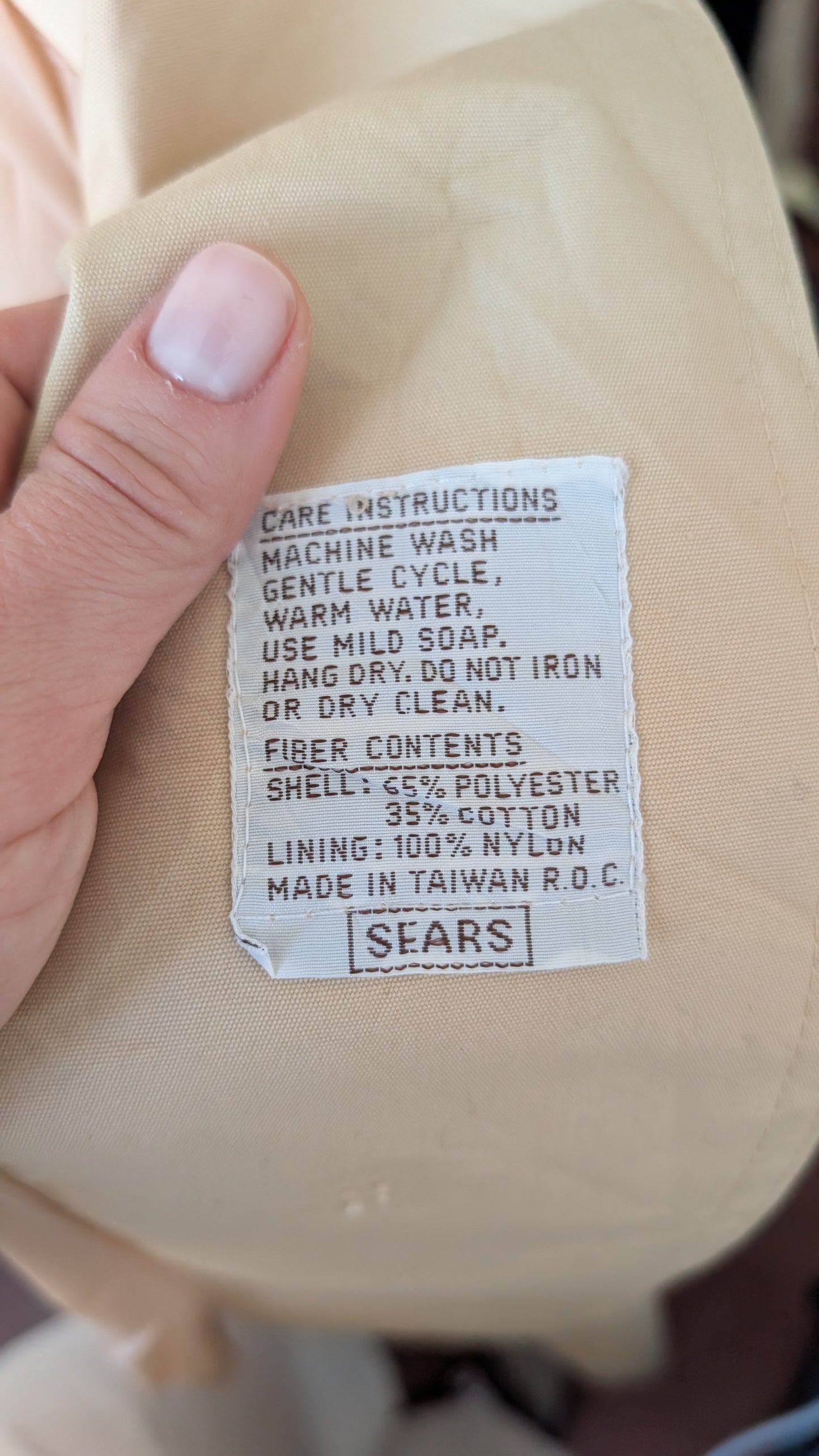 Trench 70s du 34 au 40