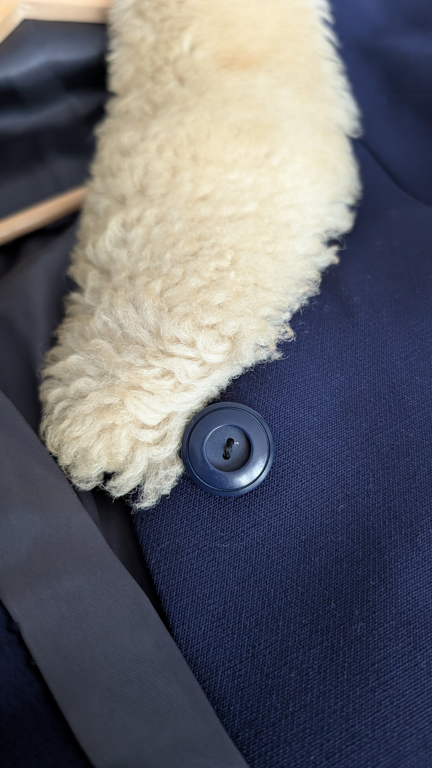 Manteau laine 1960 jusqu'à taille 40