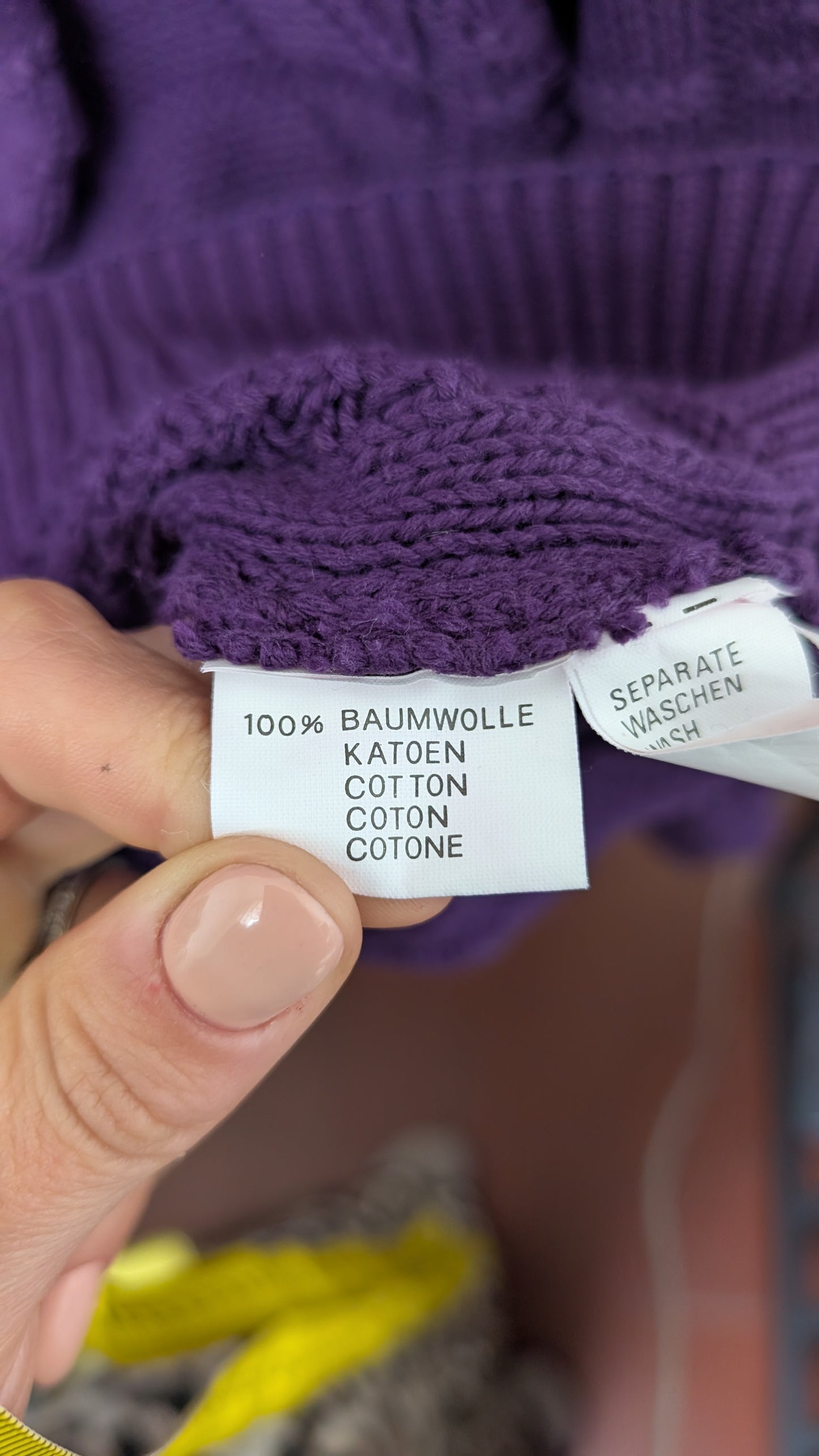 Pull en coton 80s T40-42