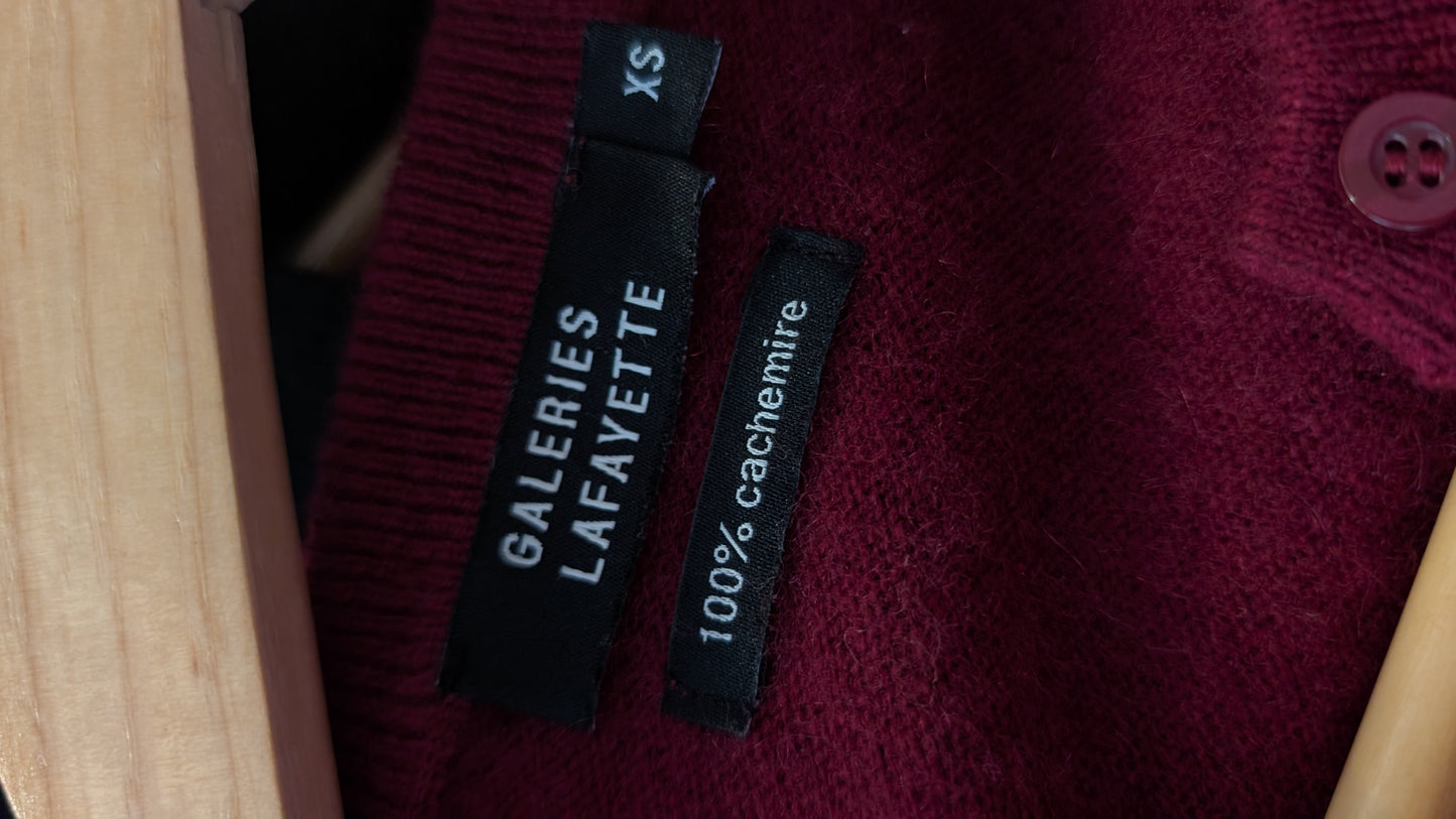 Cardigan cachemire T34