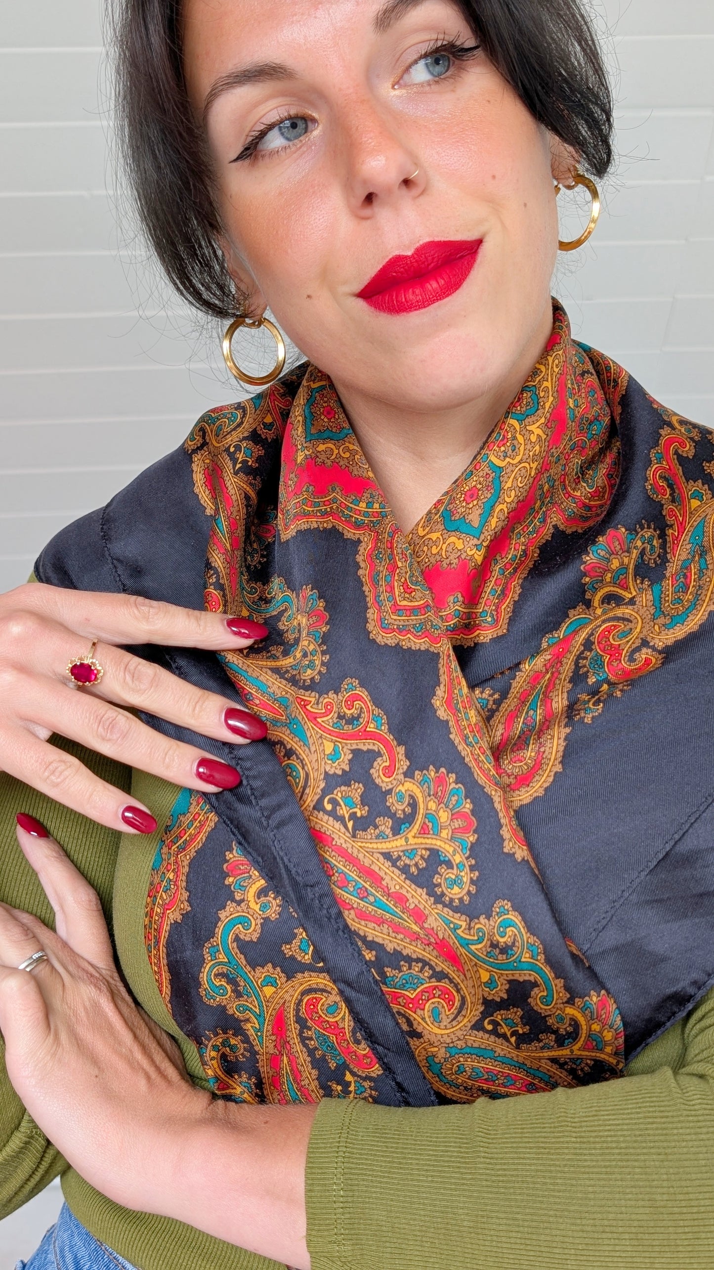 Foulard soie