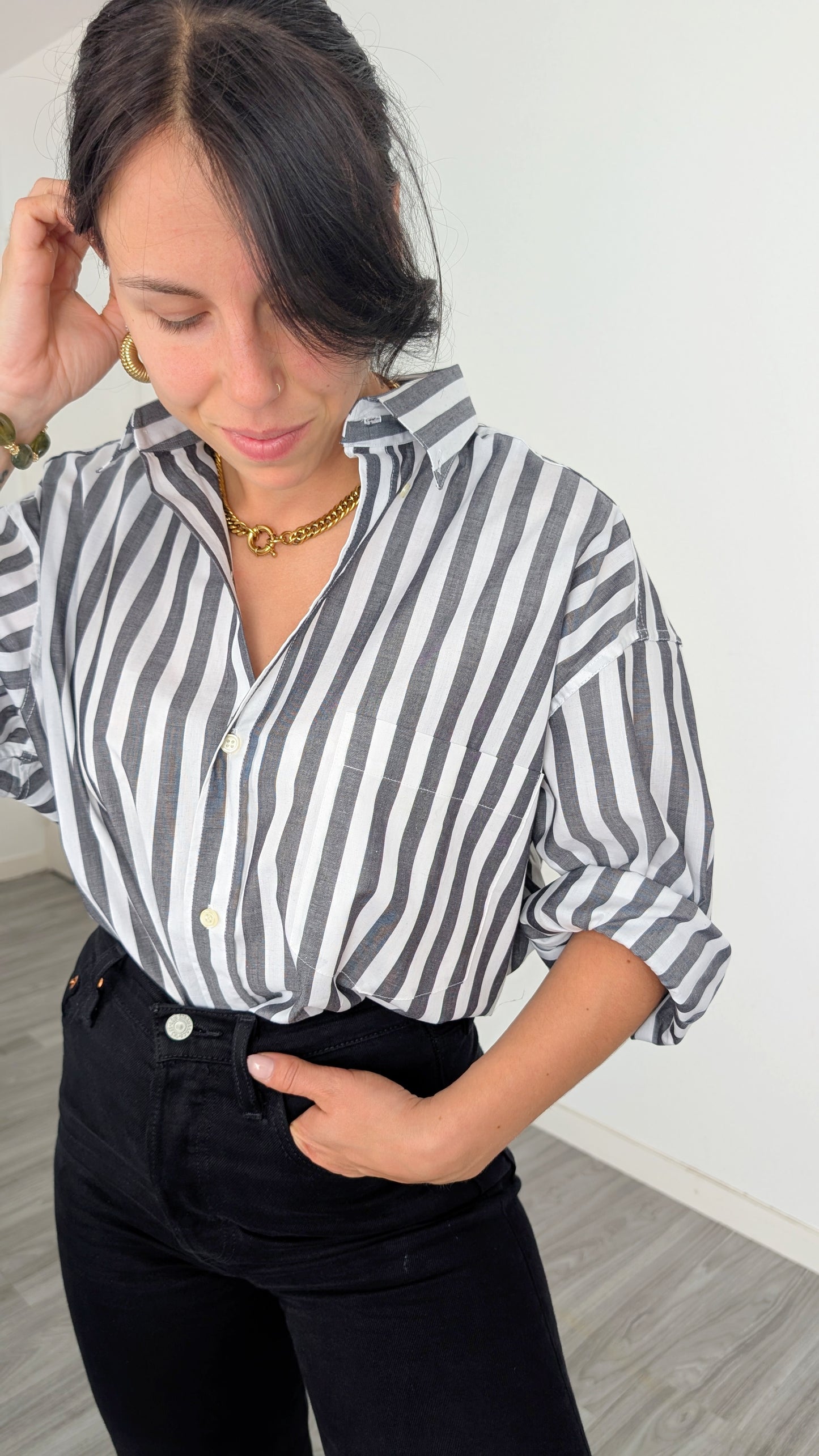 Chemise coton jusqu'à 44