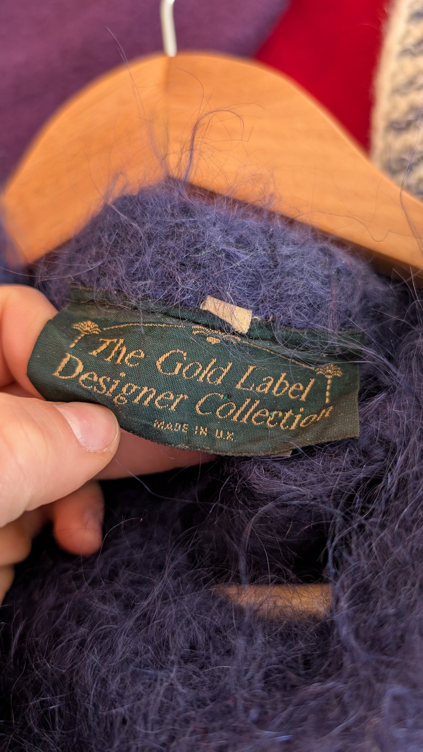 Pull mohair 80s du 34 au 44