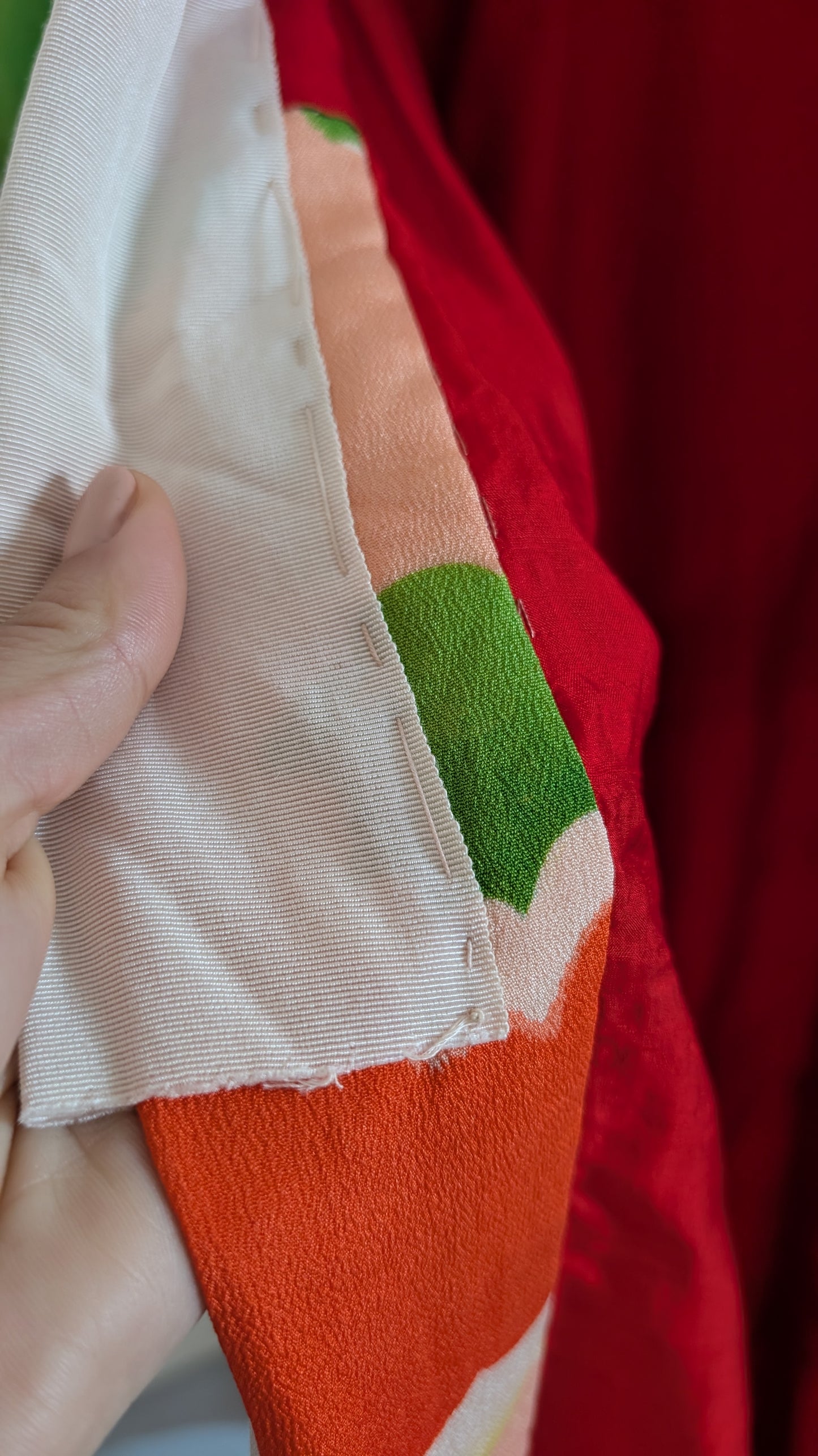 Kimono ancien 1940 en pure soie