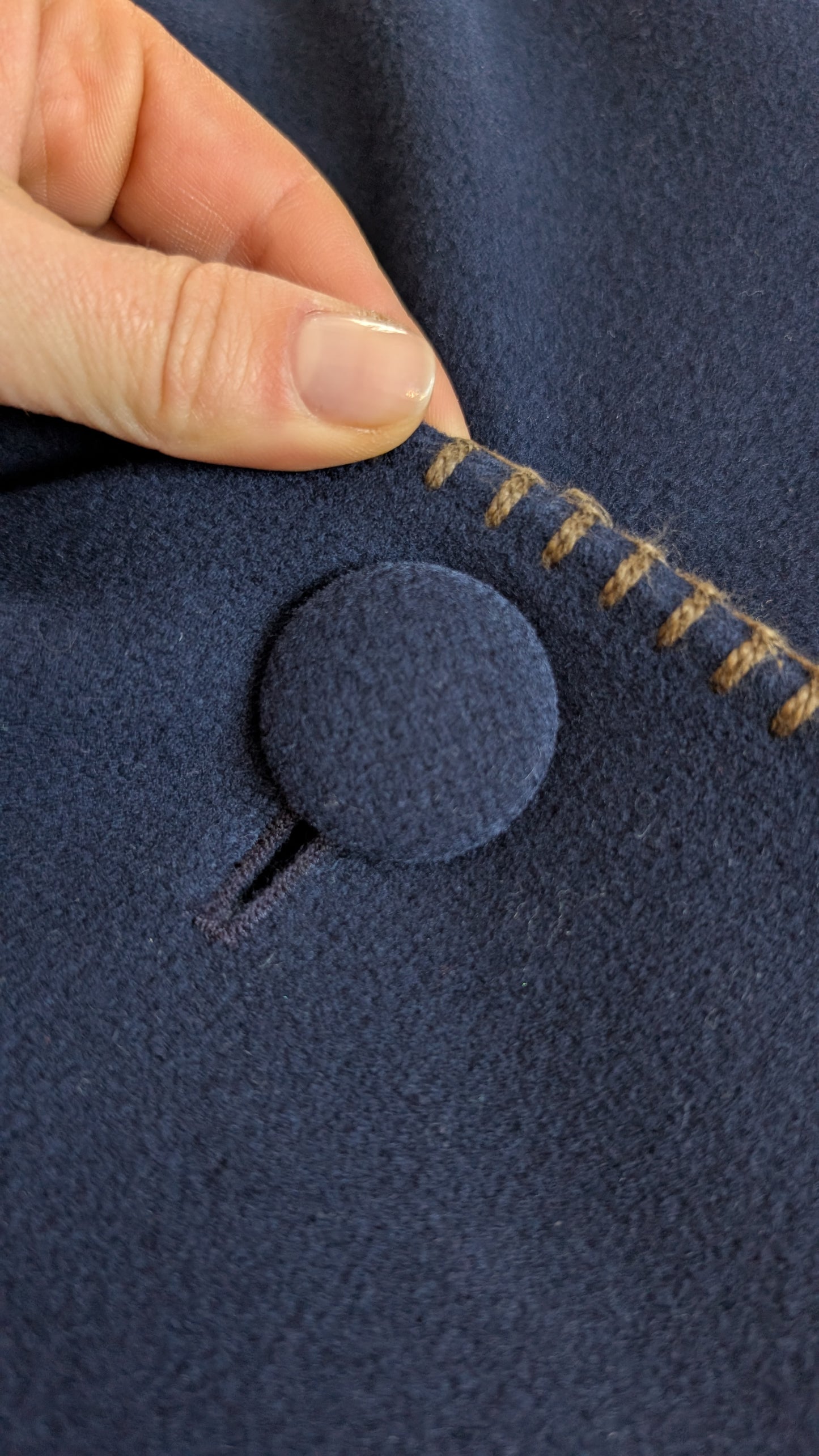 Manteau 60s laine taille jusqu'à un 42