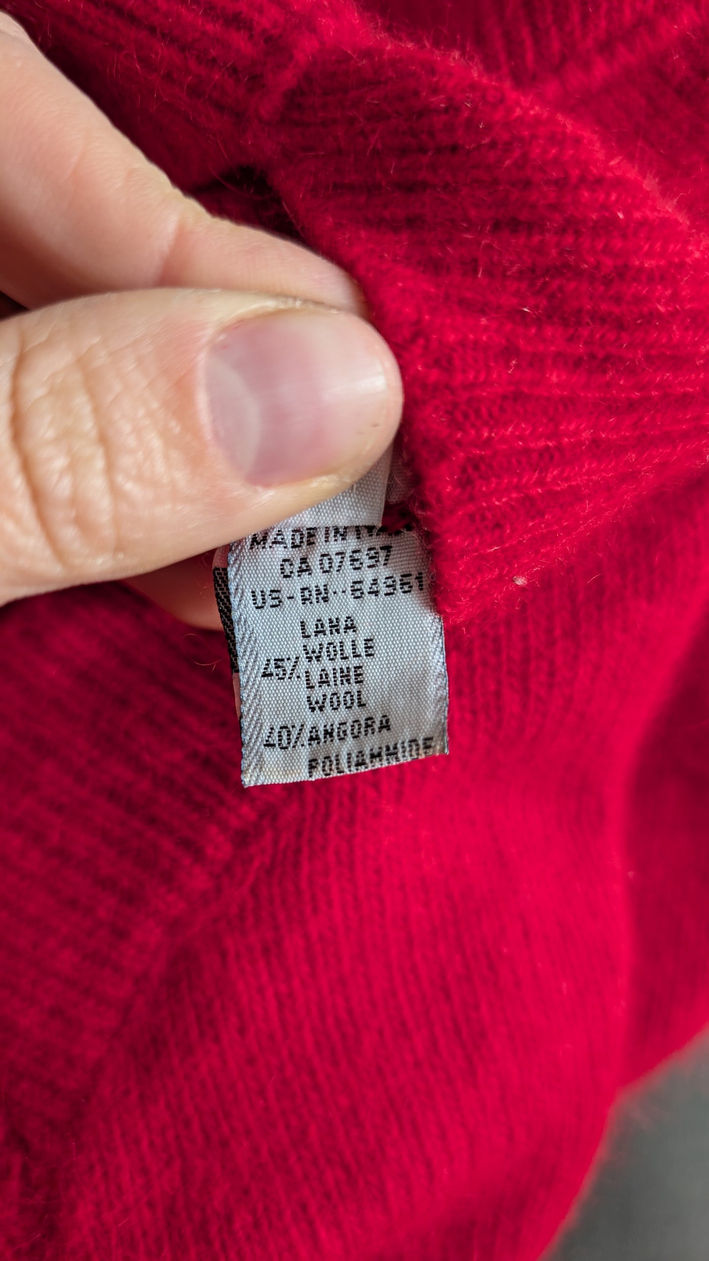 Pull laine et angora T36-38