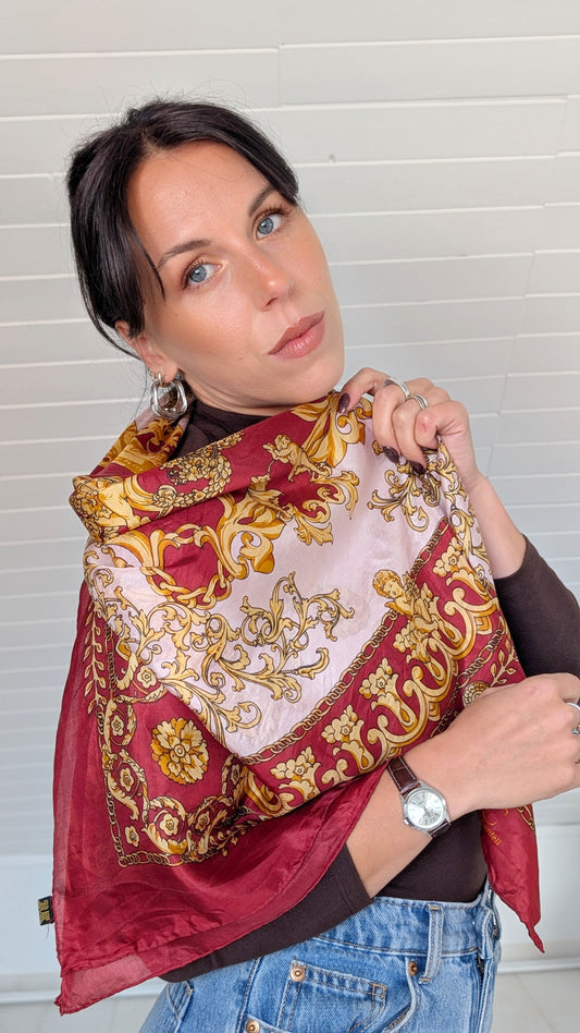 Foulard soie