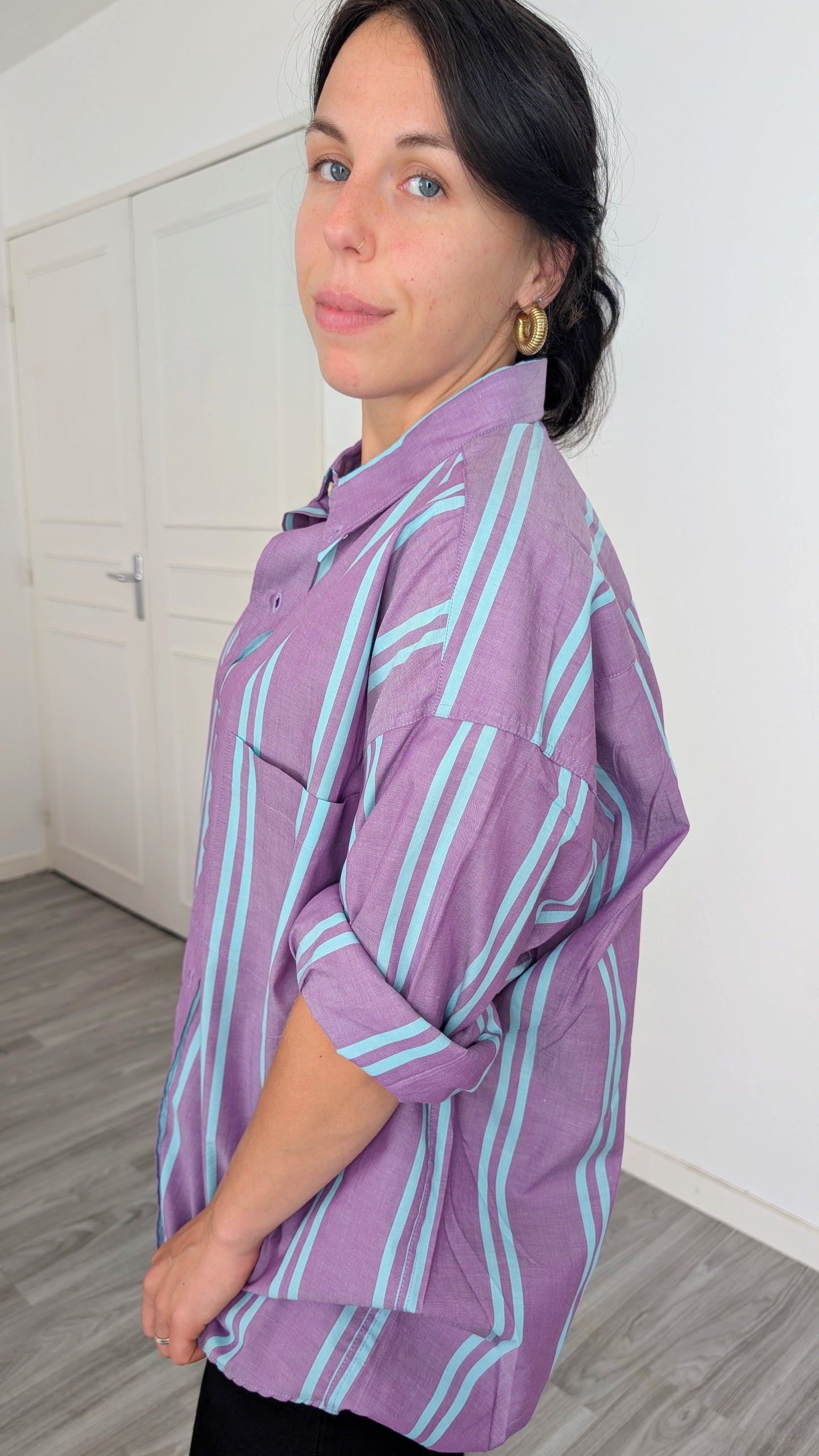 Chemise coton jusqu'à 44