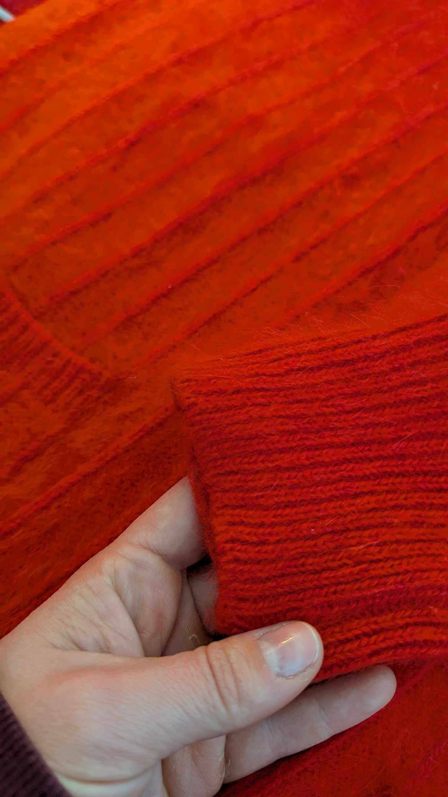 Cardigan angora 80s T40-42