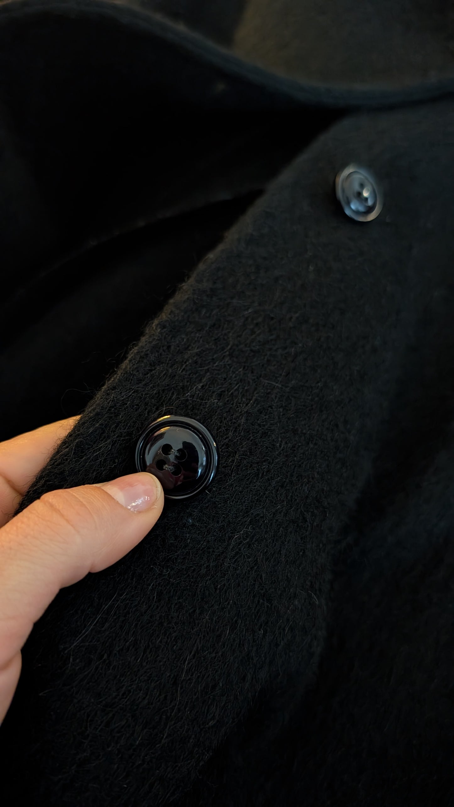 Cape 60s laine et mohair taille jusqu'à 38-40