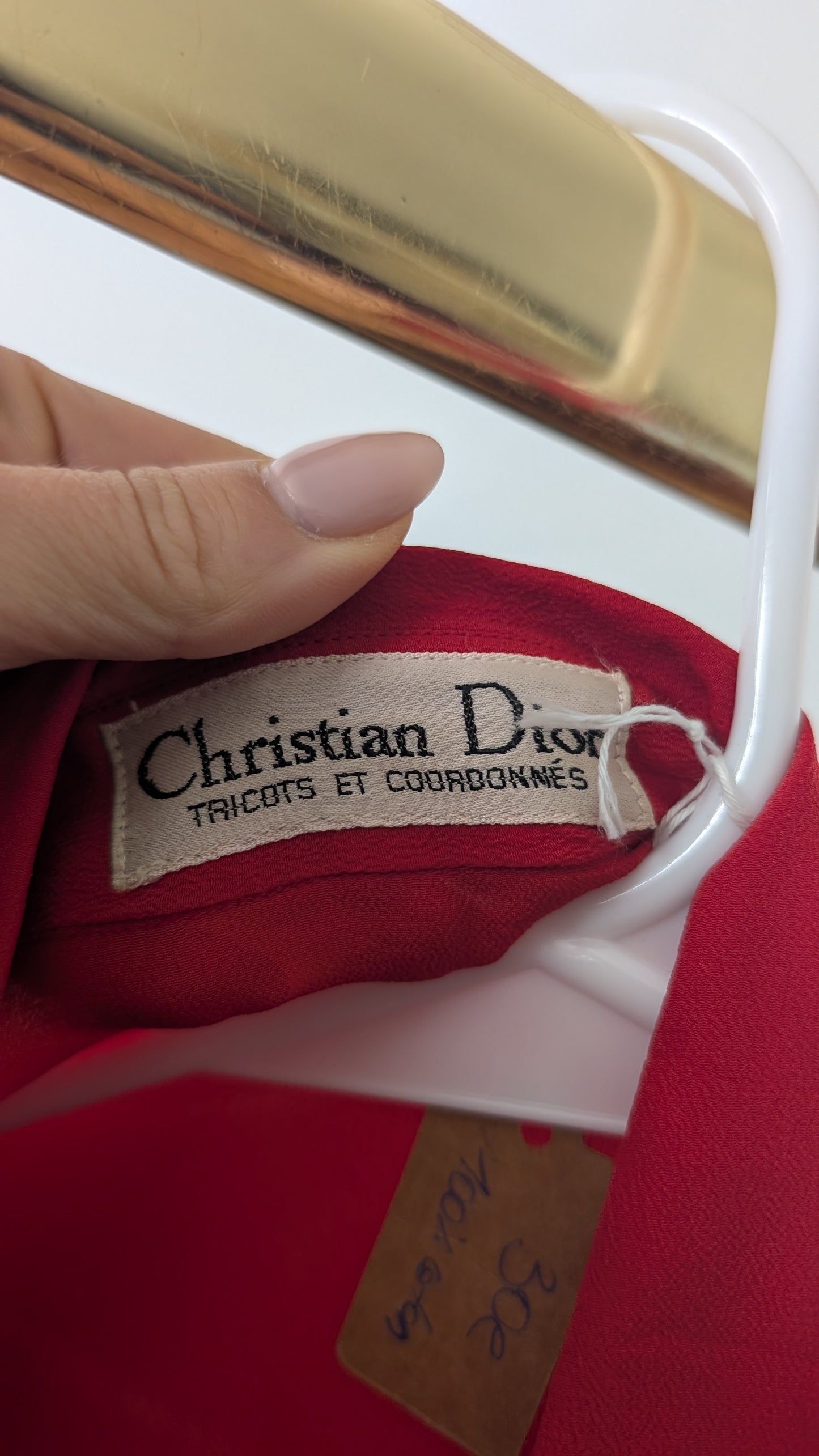 Blouse soie Christian Dior T42-44