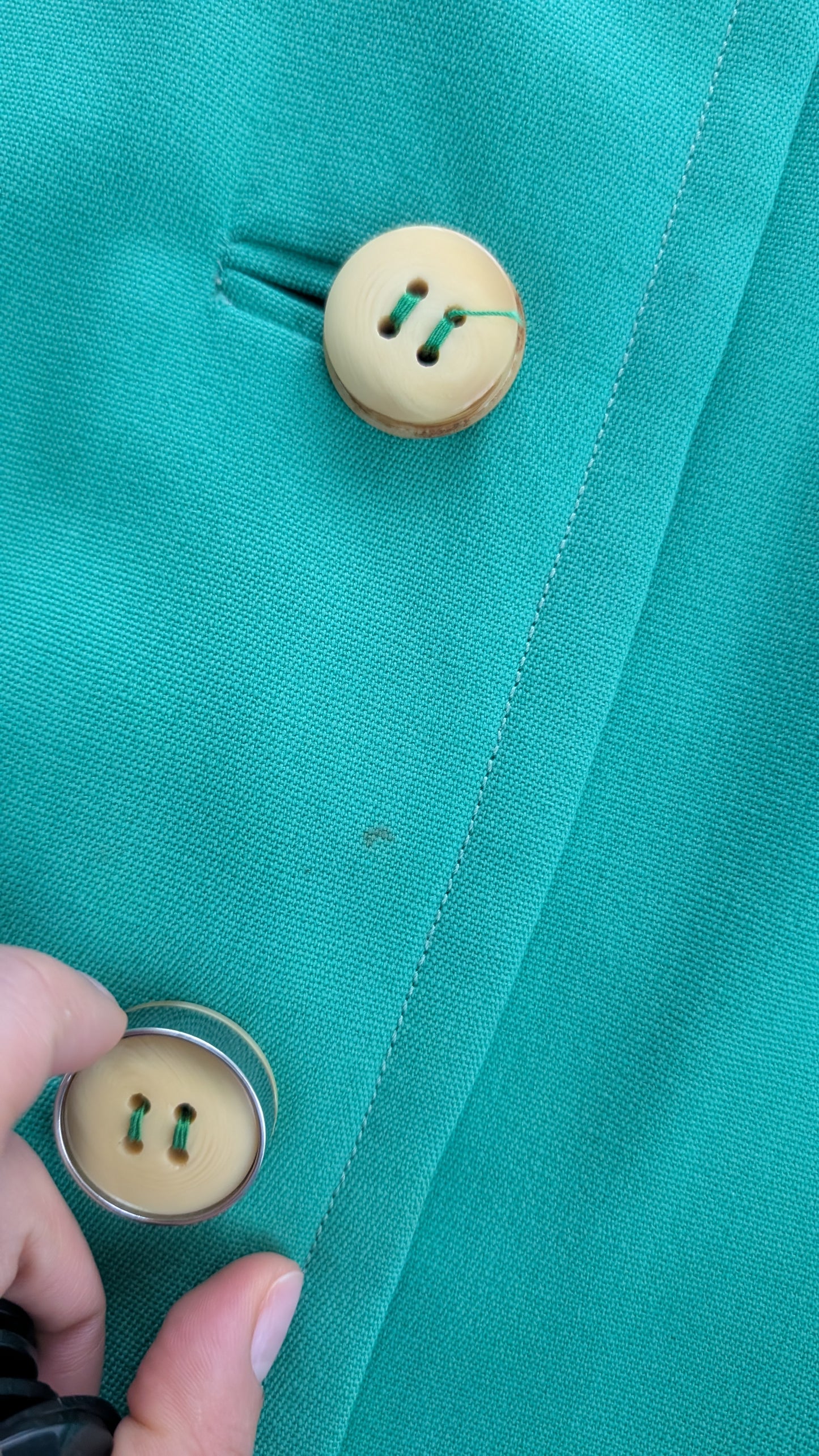 Manteau 1960 rare laine T36