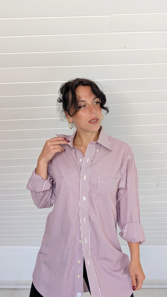 Chemise rayée coton T40-42