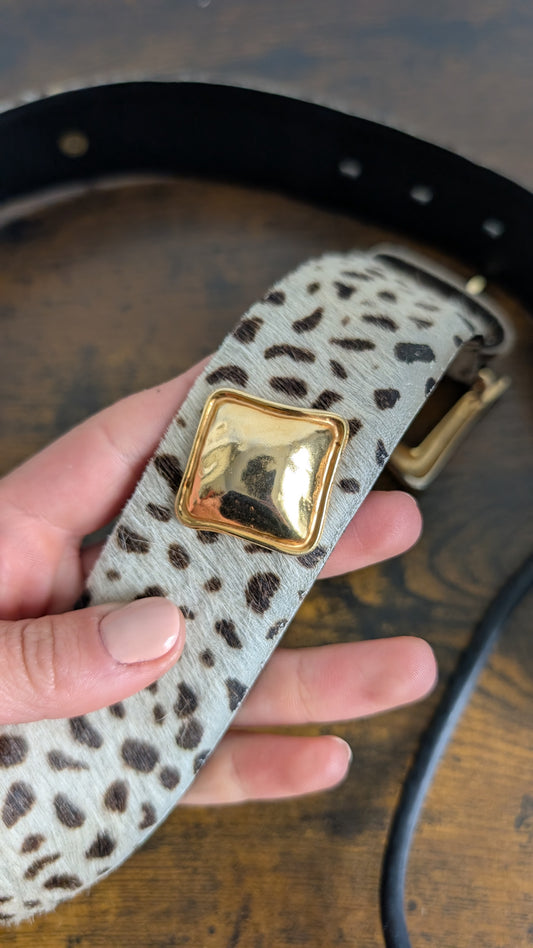 Ceinture cuir fabriquée en France