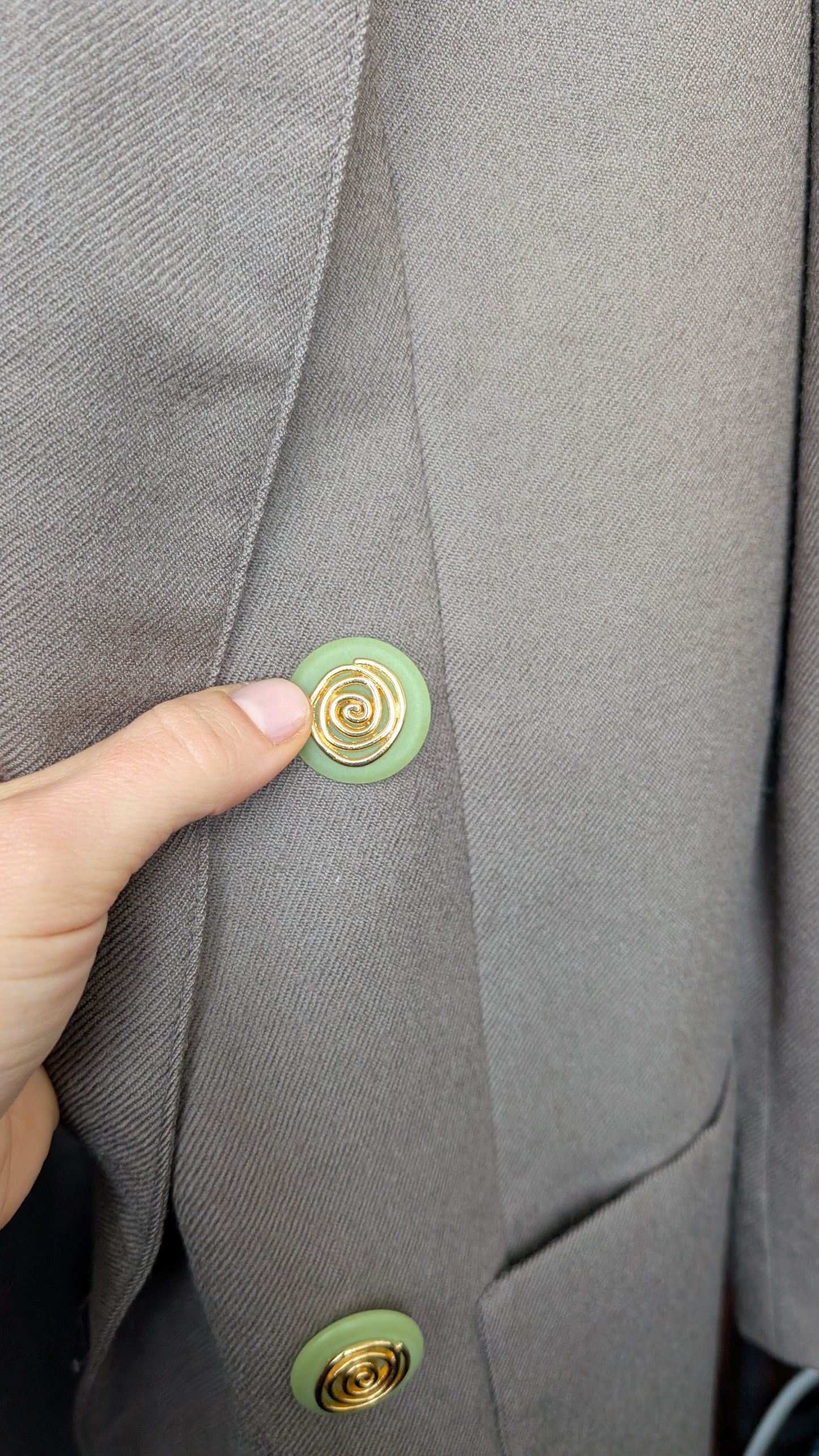 Blazer pure laine 80s T40-42