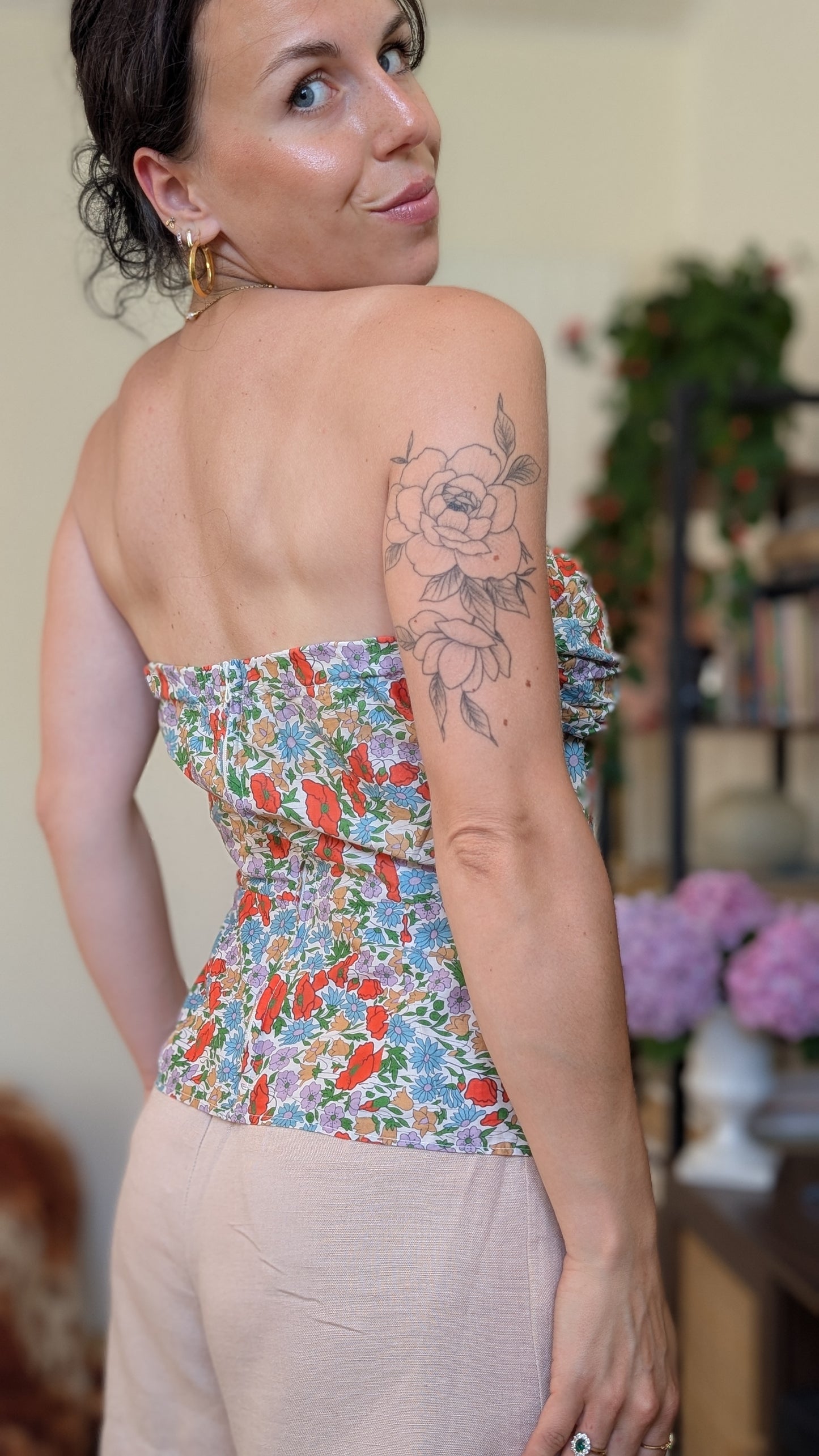 Bustier coton fabriqué en France T36/38