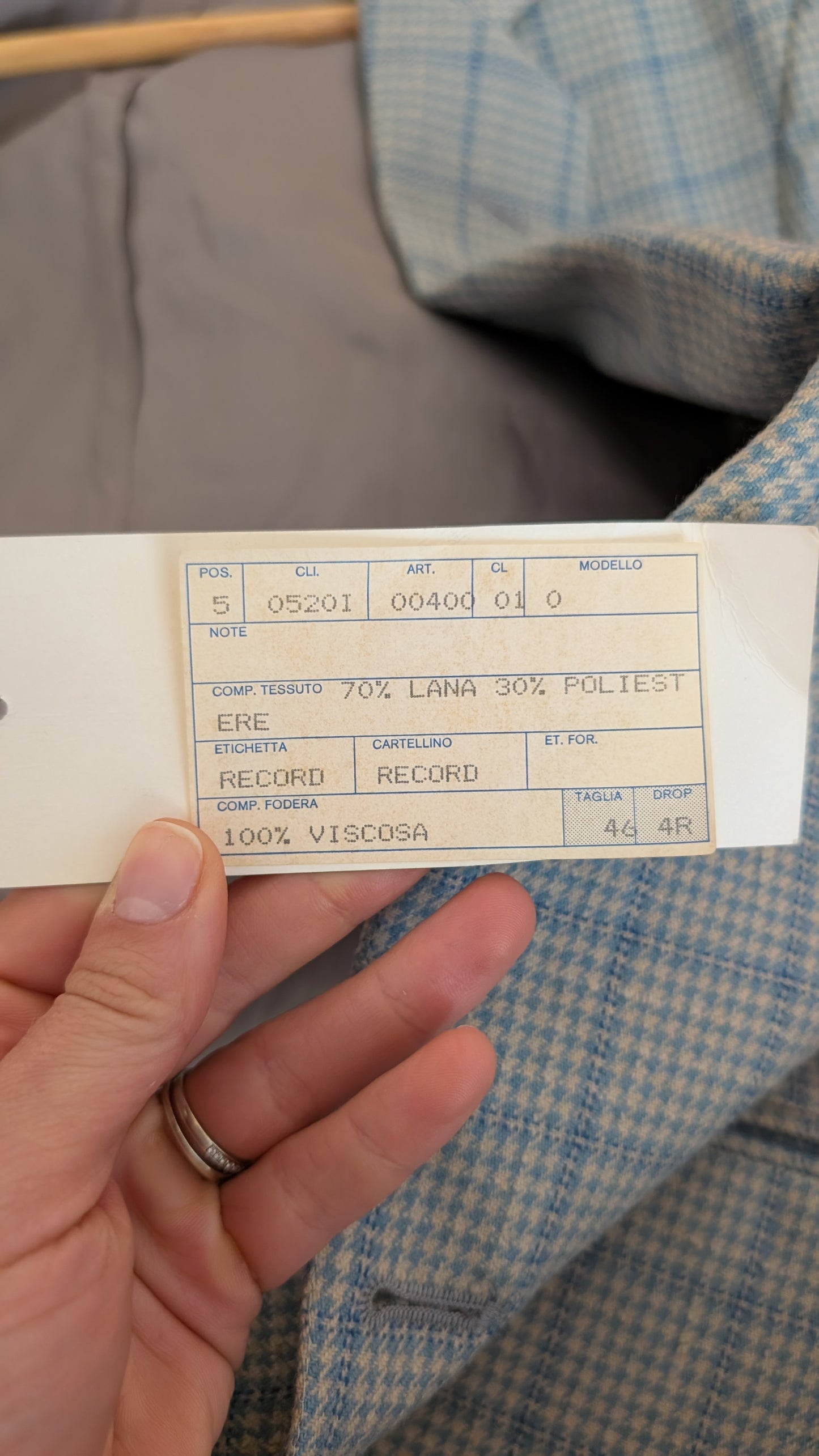 Blazer laine 70s T36-38