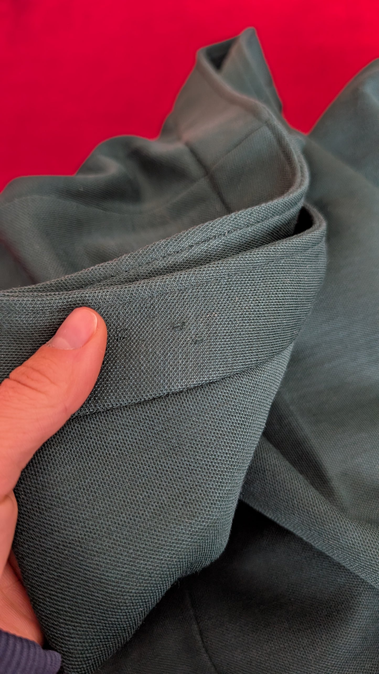 Pantalon 70s laine fine T36